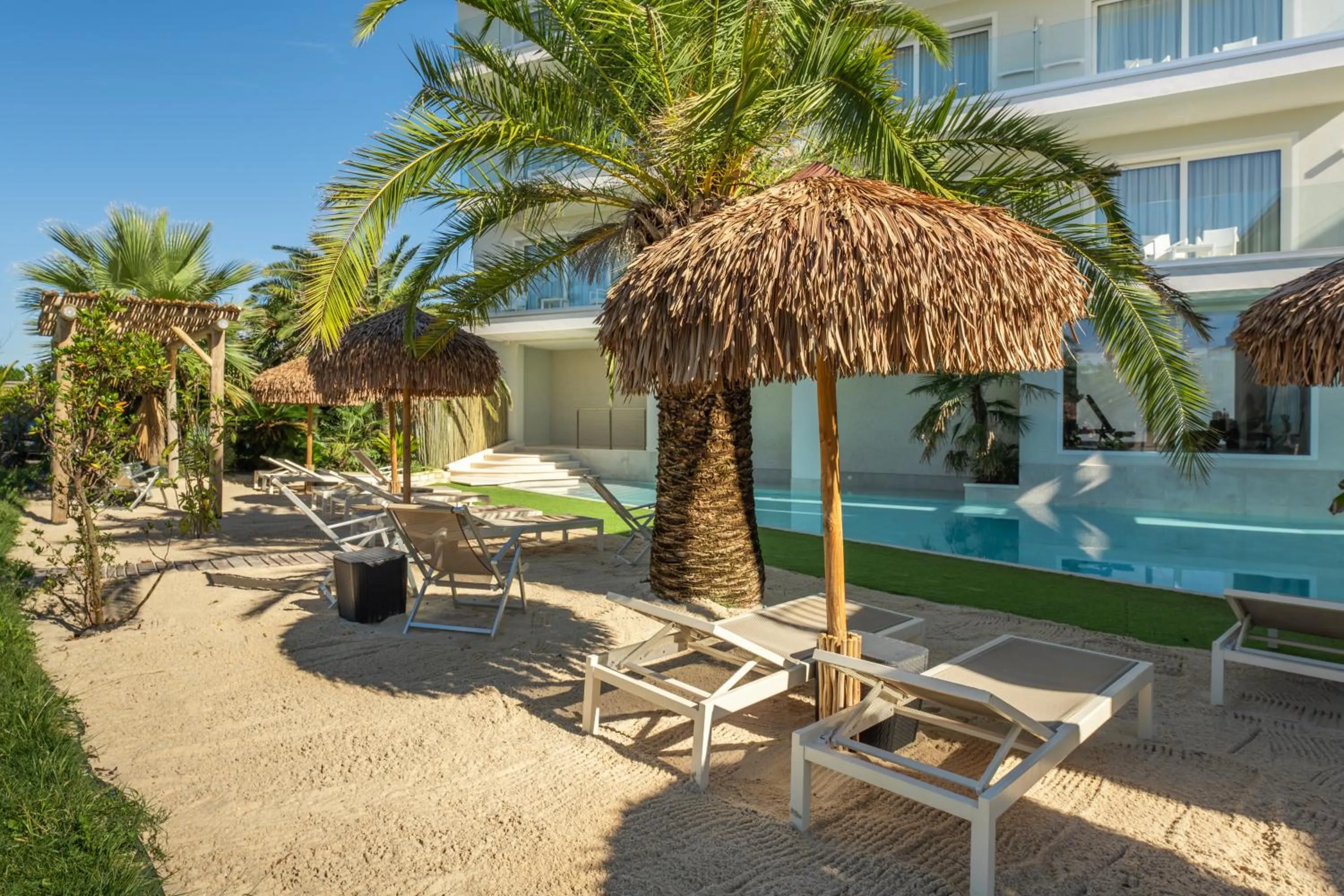 Swimming pool in AQA Palace