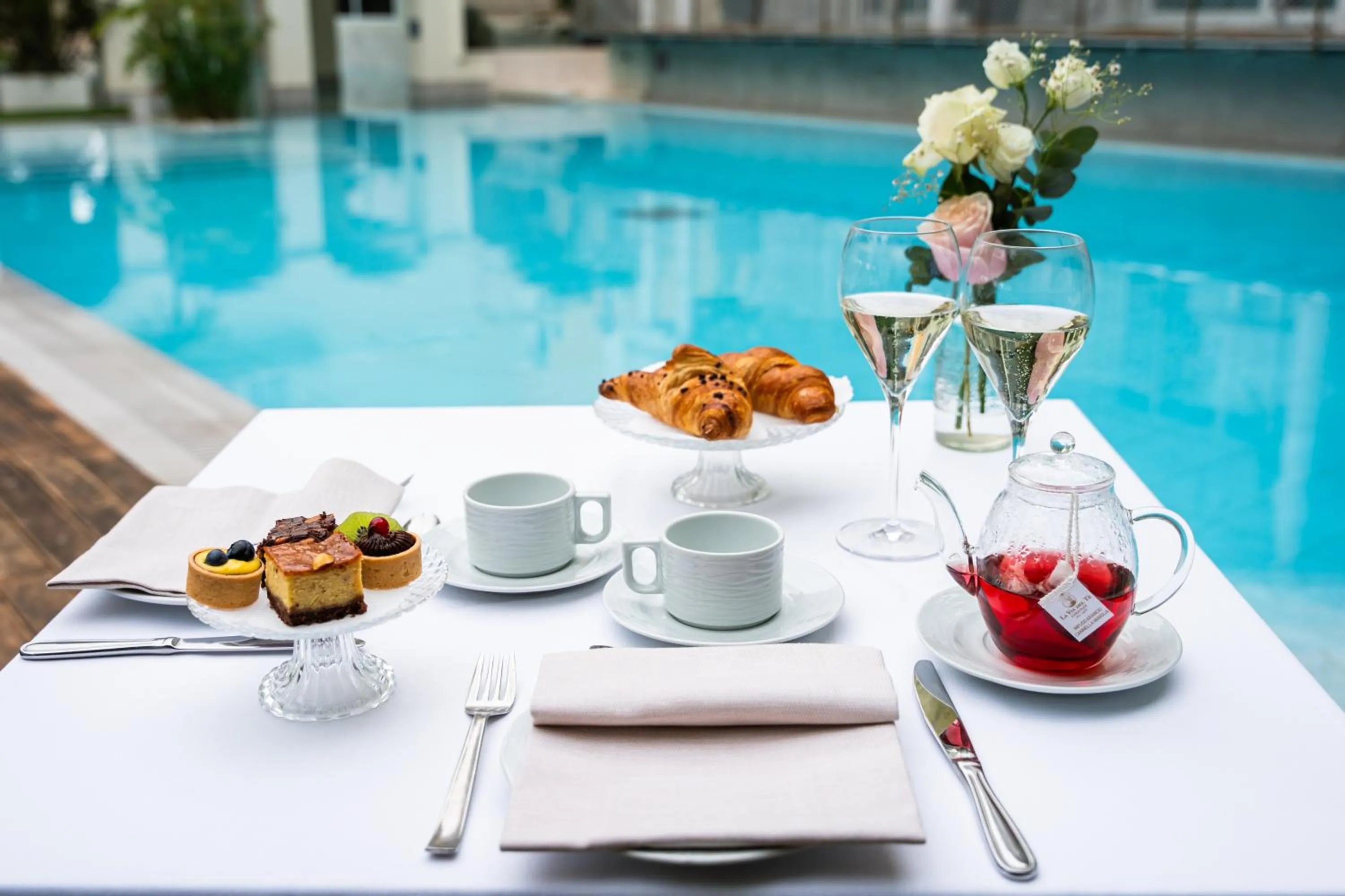 Italian breakfast in AQA Palace