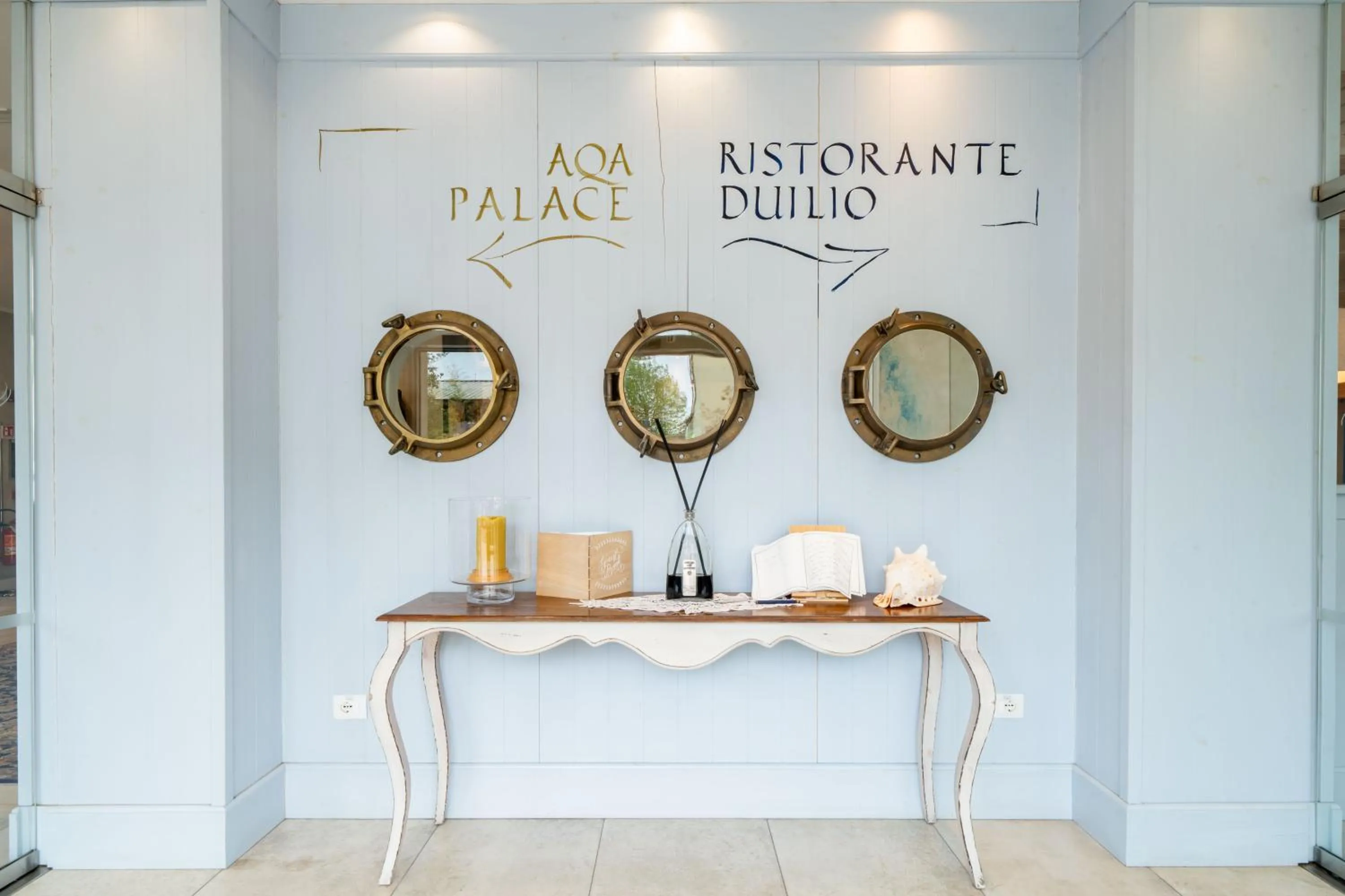 Lobby or reception in AQA Palace