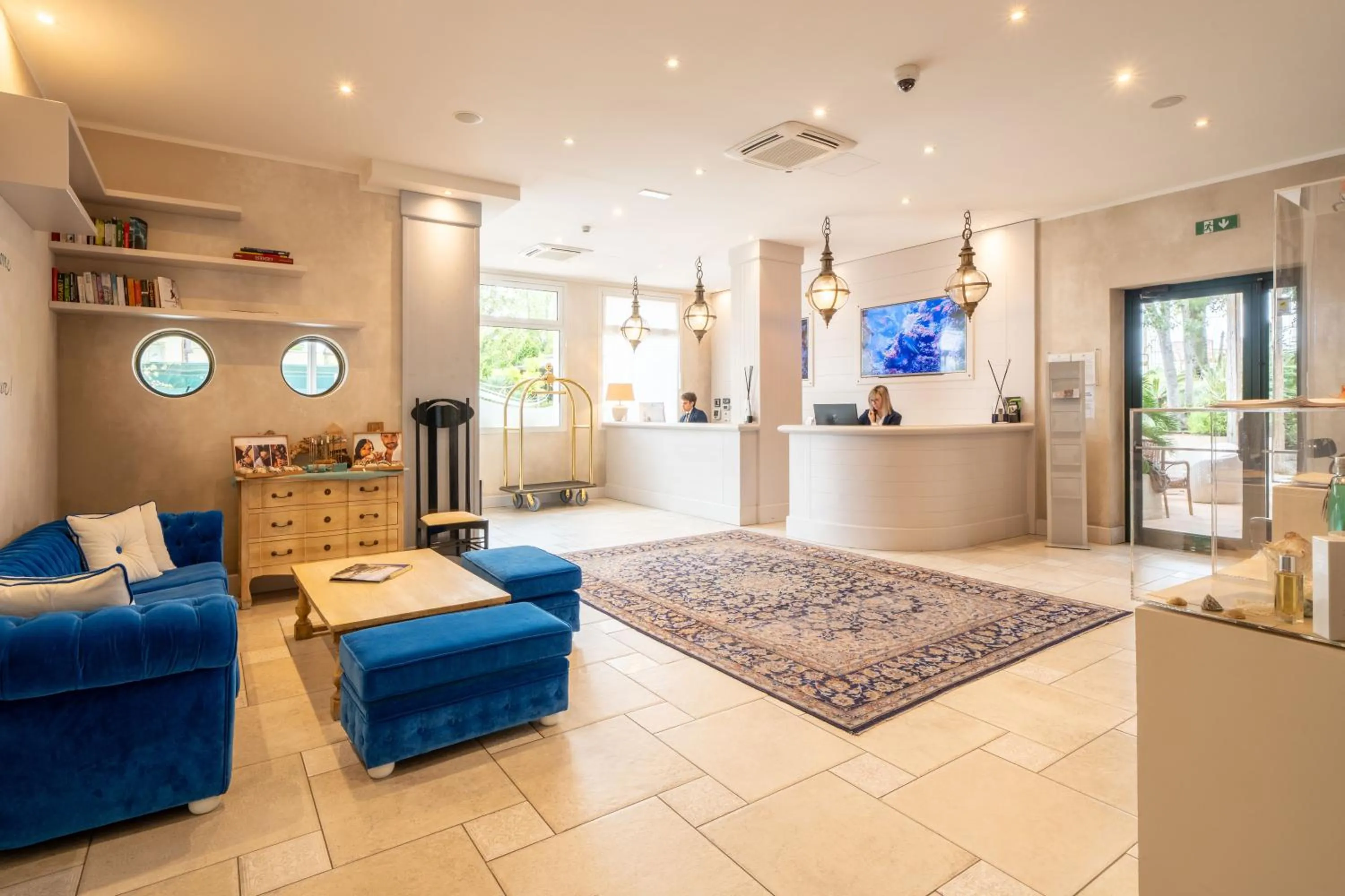 Lobby or reception in AQA Palace