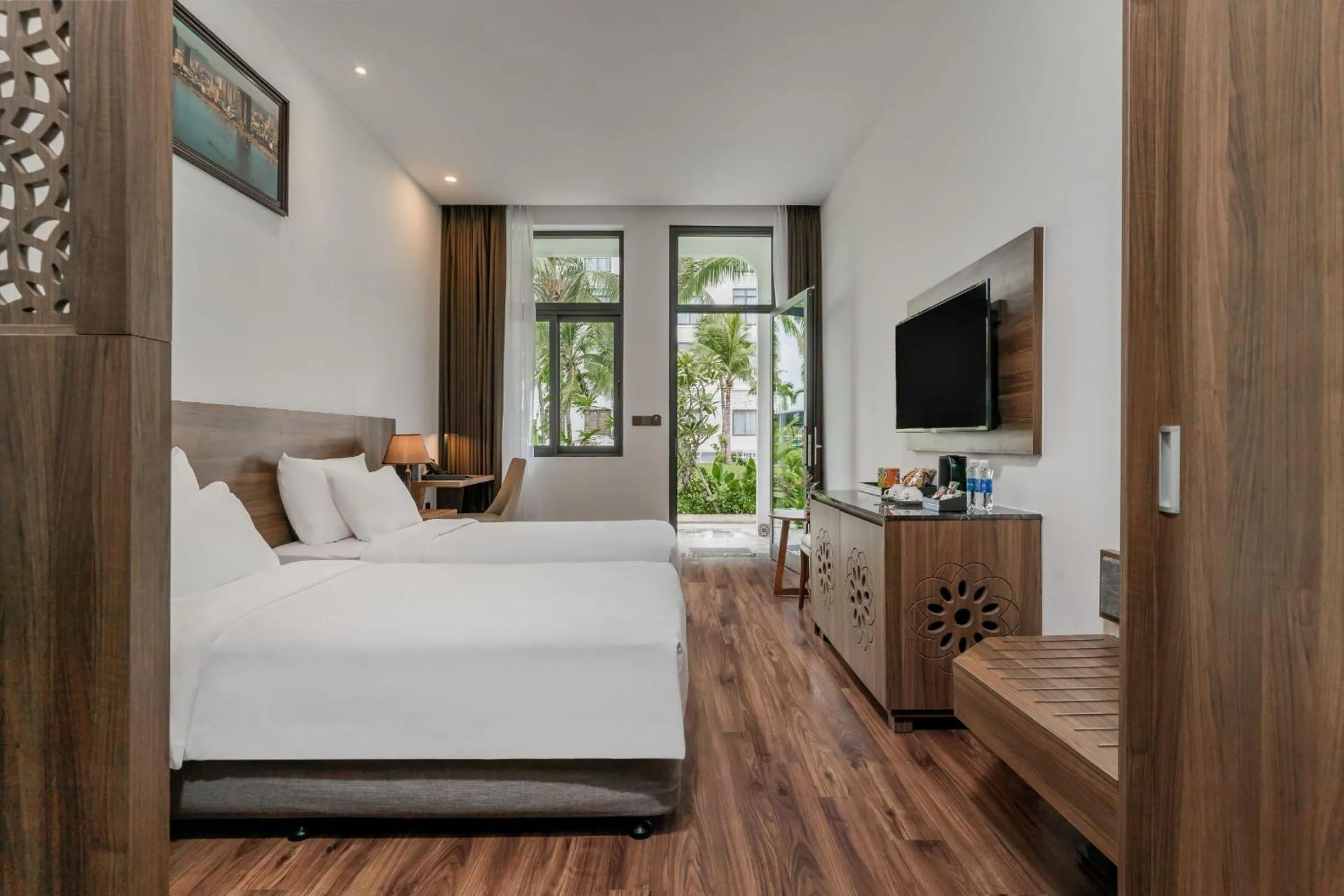 Bed in Nesta Hotel Da Nang