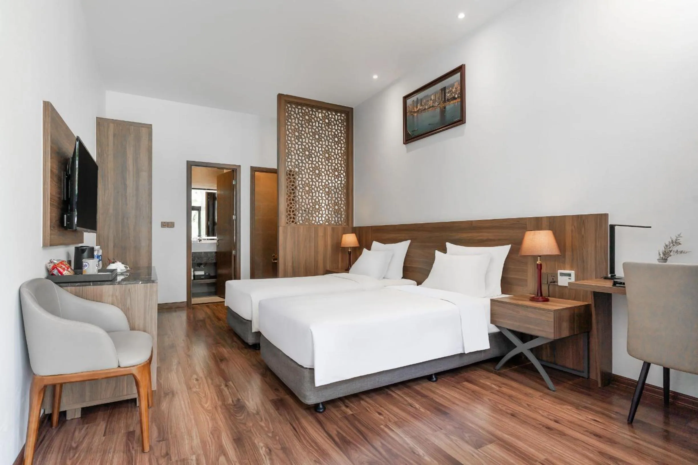 Bed in Nesta Hotel Da Nang