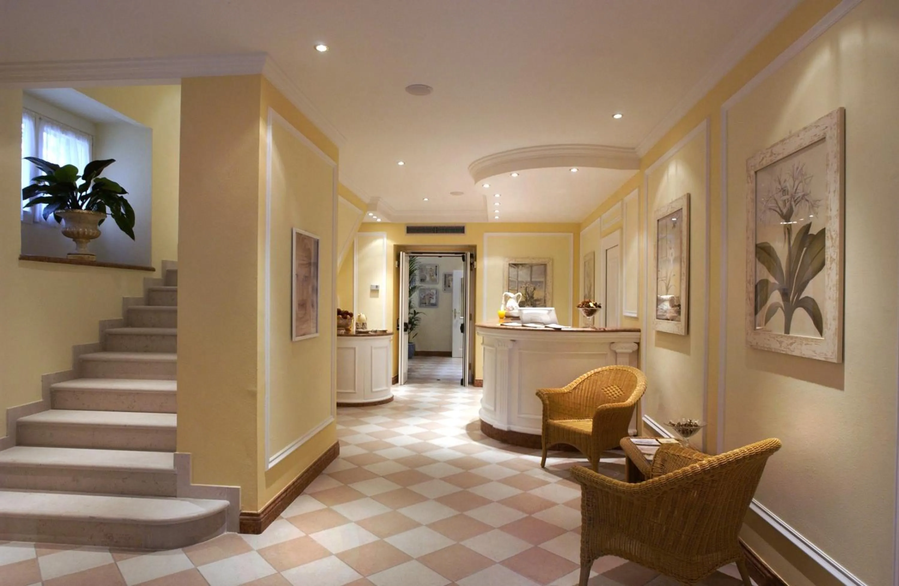 Lobby or reception in Grand Hotel Liberty