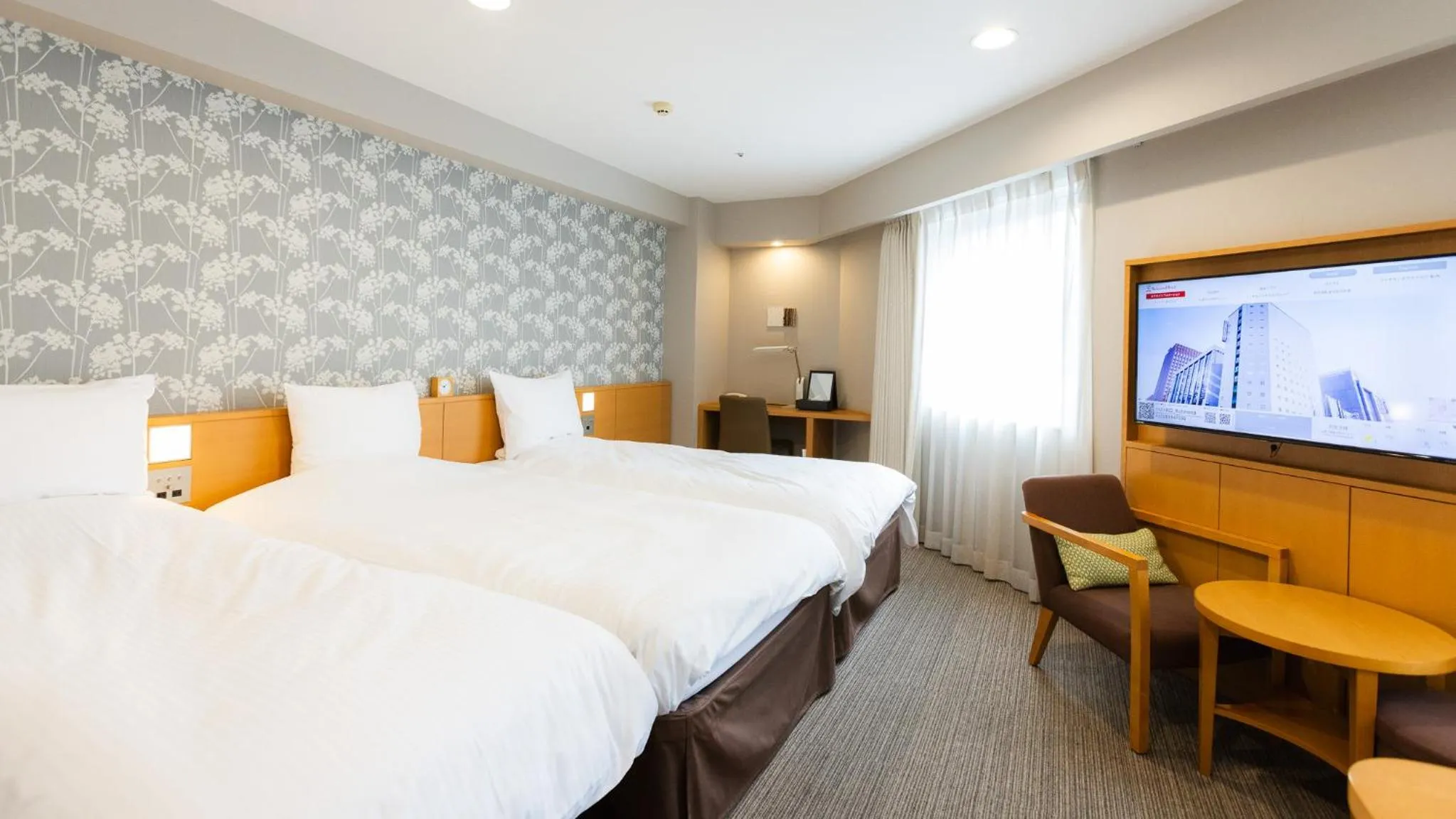 Bed in Richmond Hotel Sapporo Ekimae