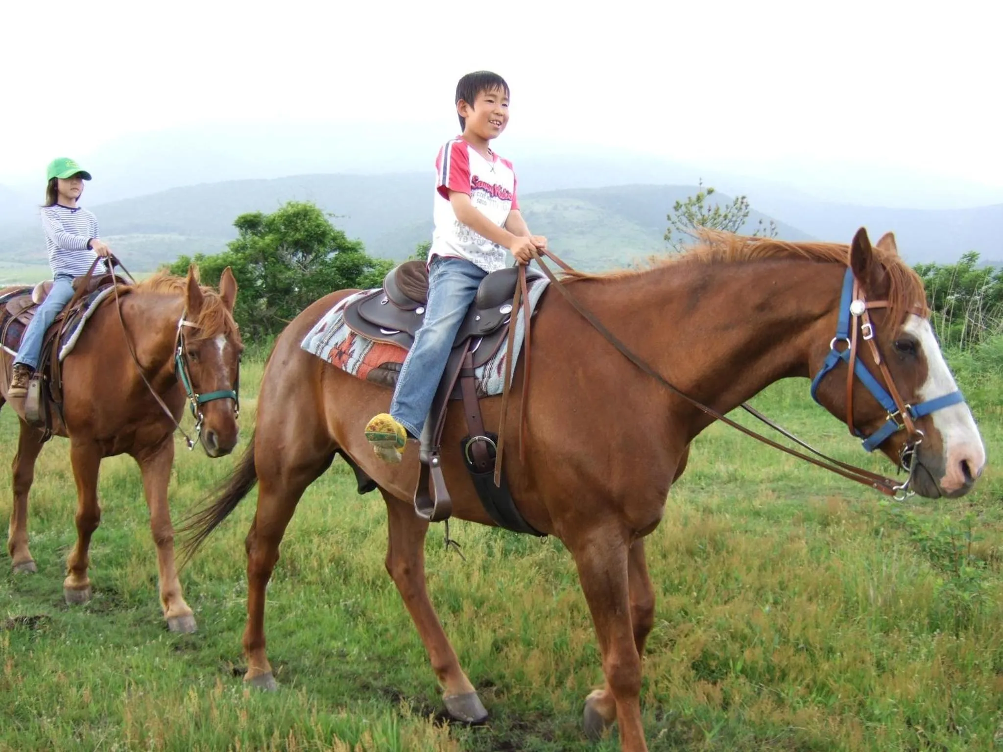 Horse-riding in Resonate Club Kuju