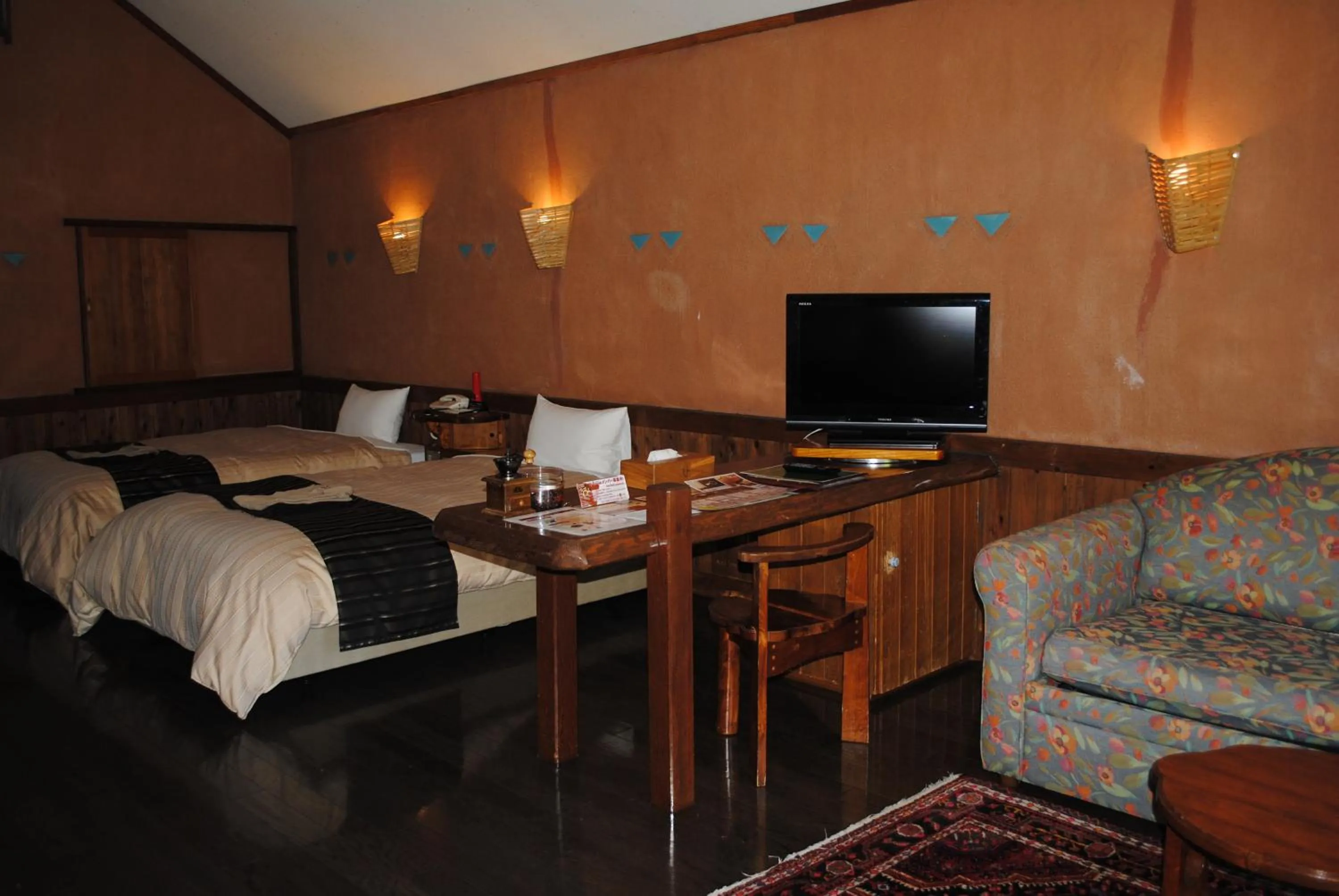 Bed in Resonate Club Kuju