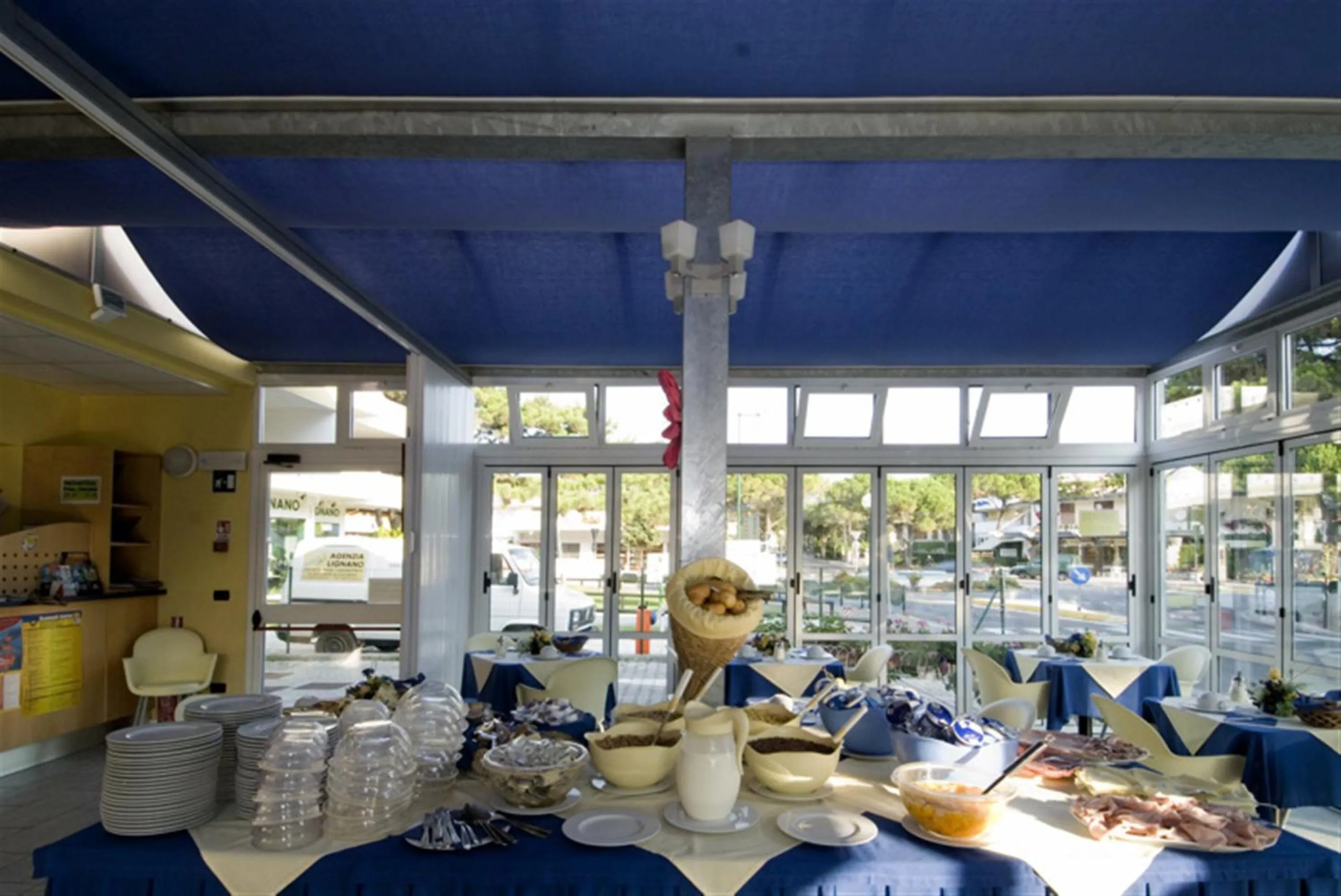 Decorative detail in Hotel Minerva