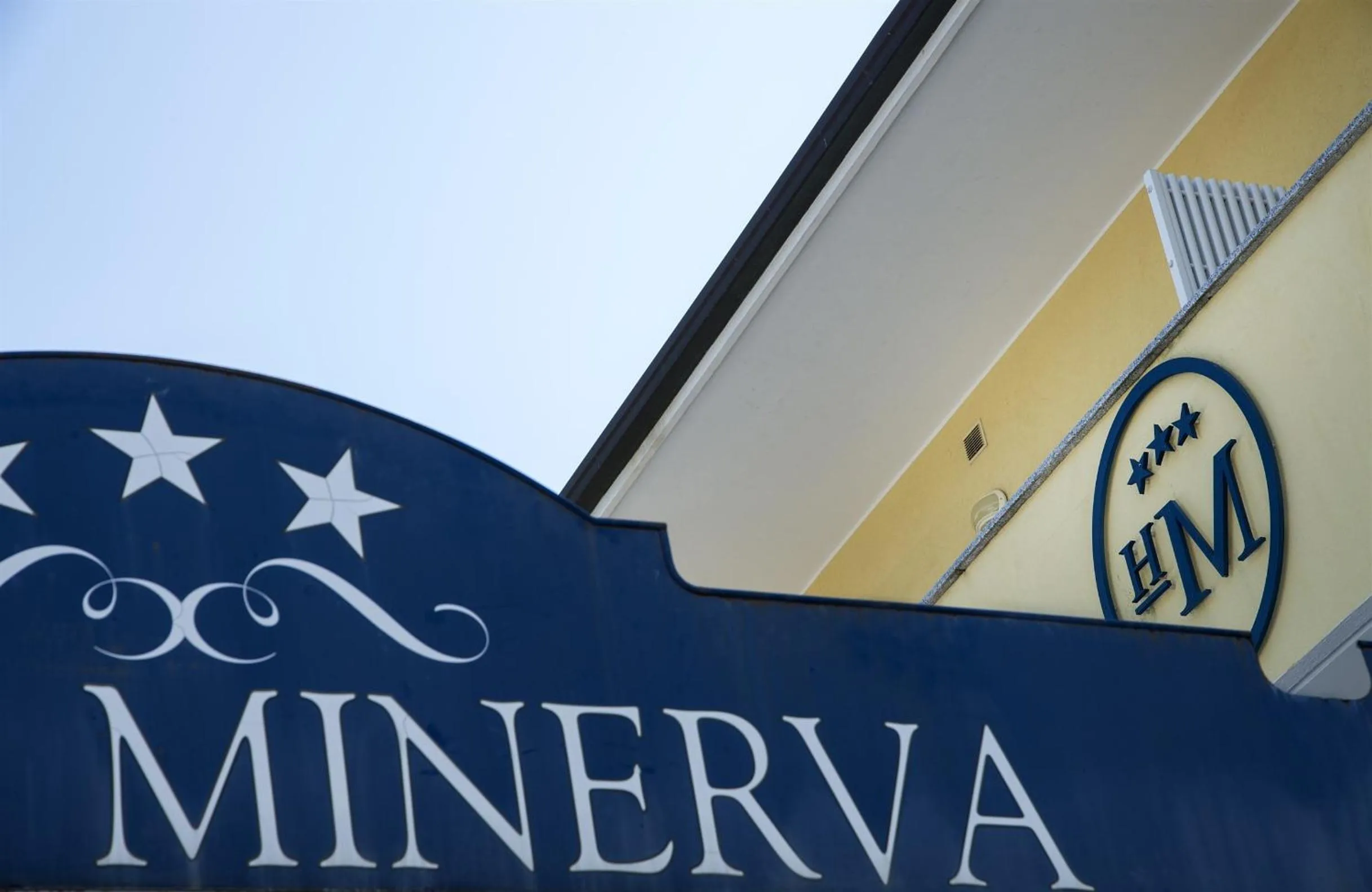 Facade/entrance in Hotel Minerva