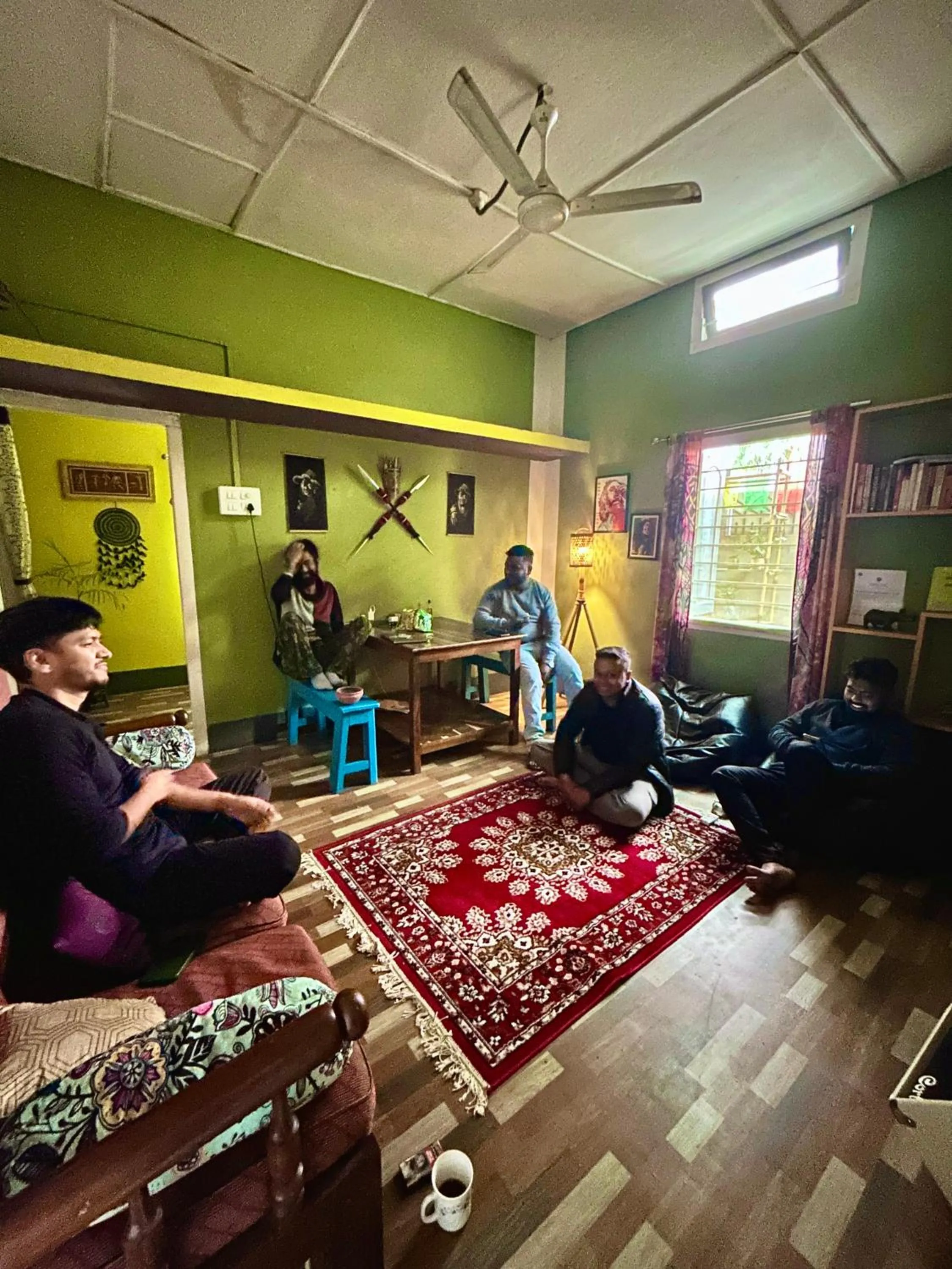 TV and multimedia in Stargaze Backpackers Hostel