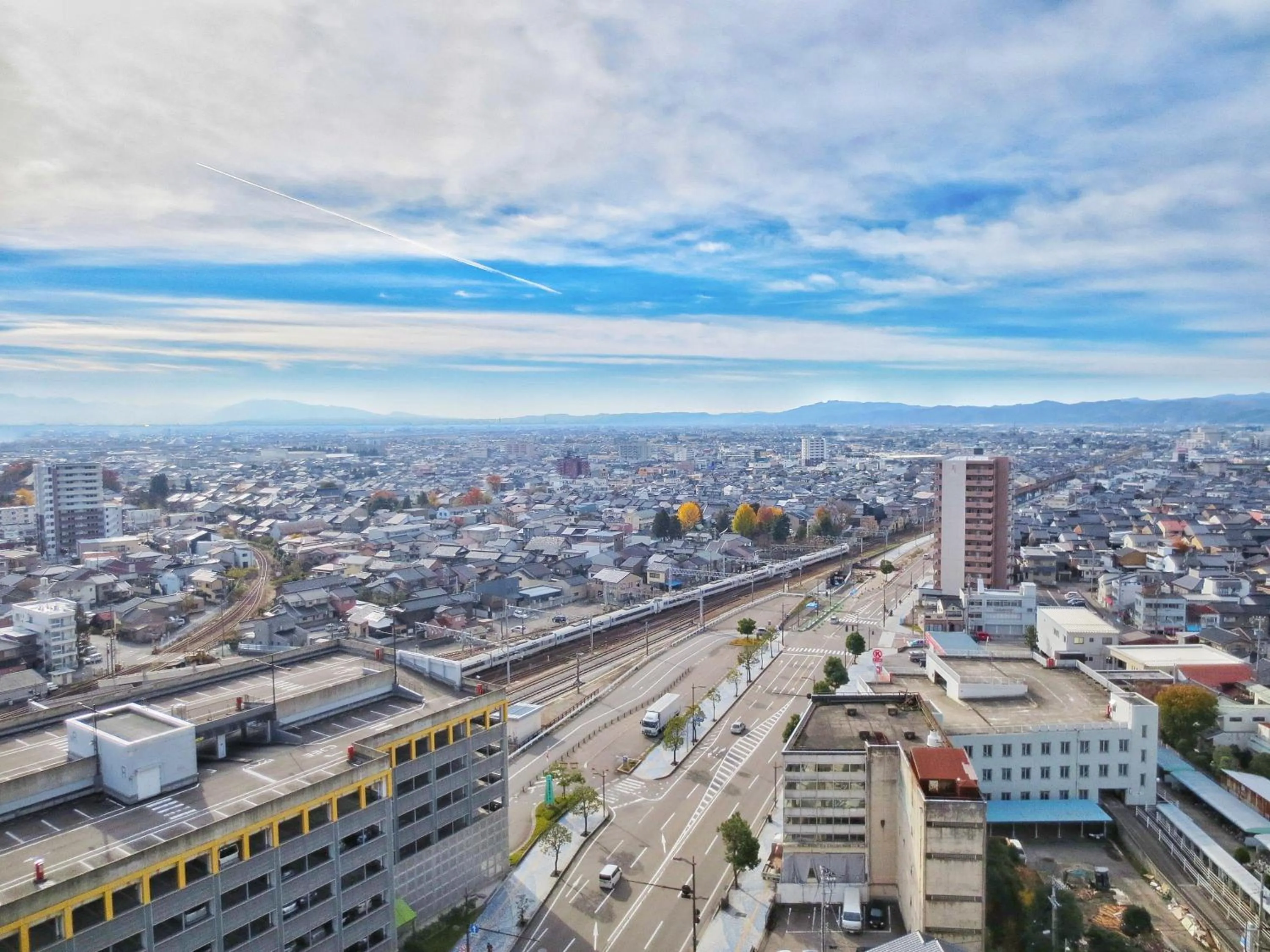 View (from property/room) in Takaoka Manten Hotel Ekimae