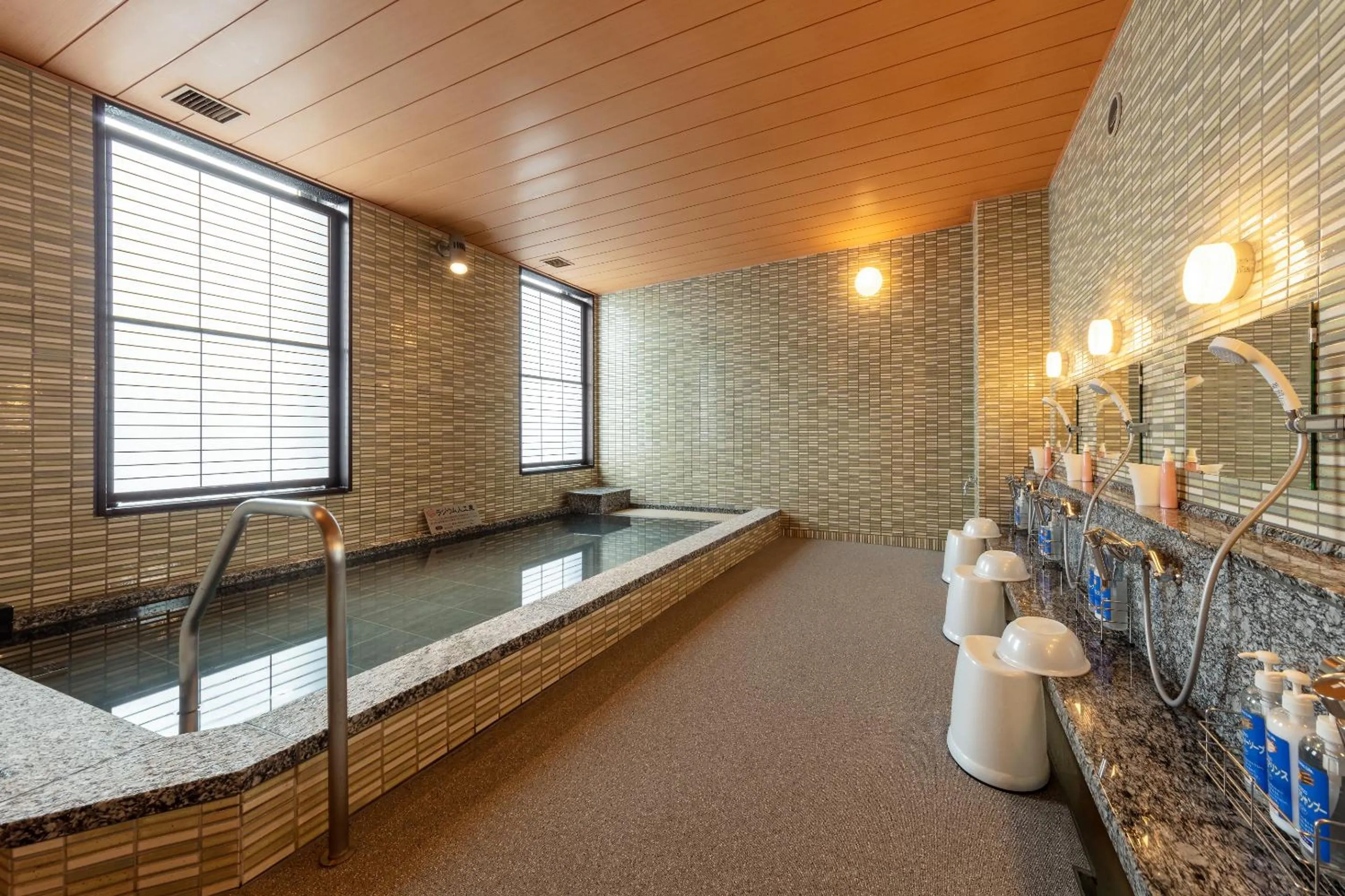 Public Bath in Takaoka Manten Hotel Ekimae