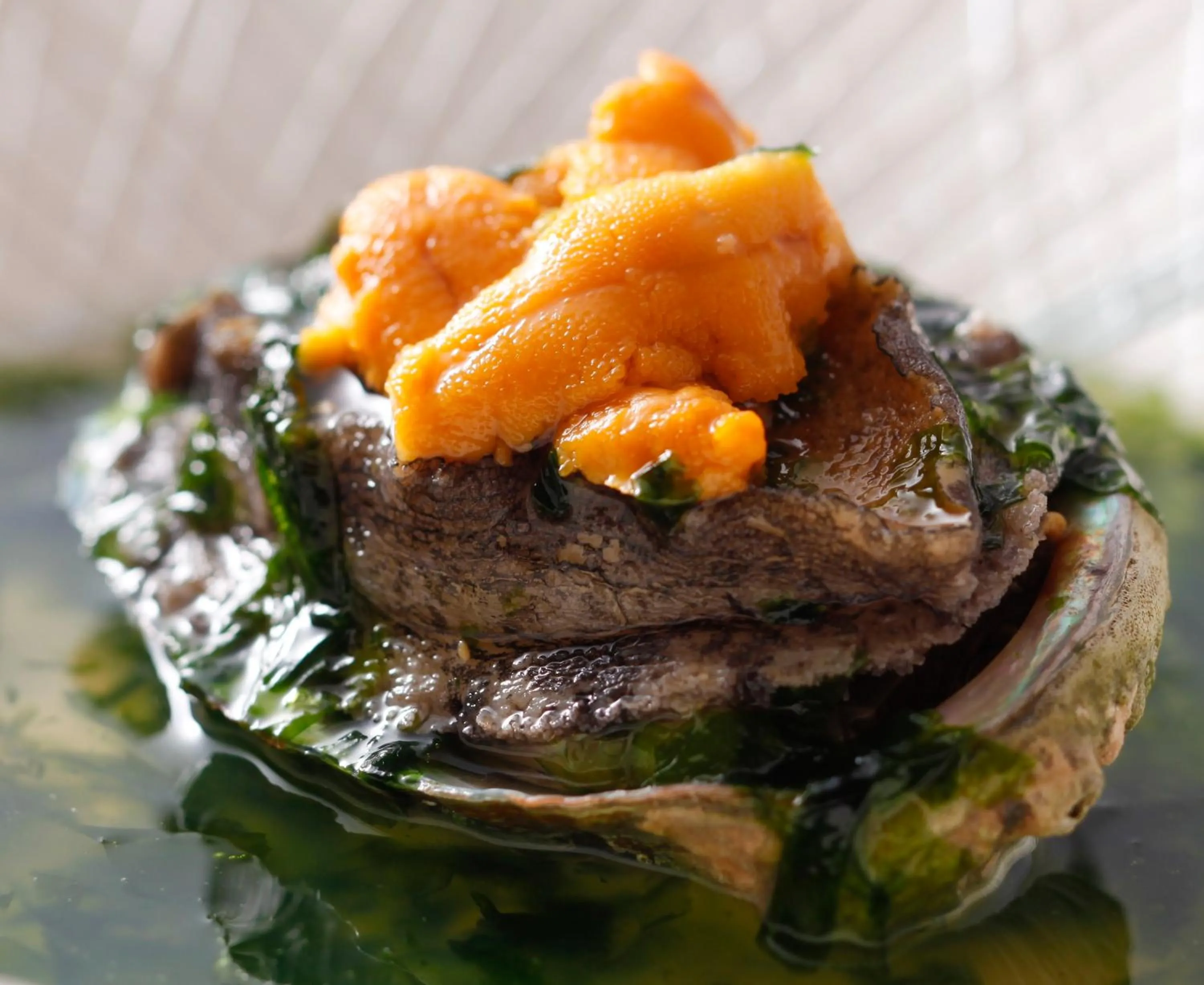 Food close-up in Tabinoyado Ushionoakari Geiboso