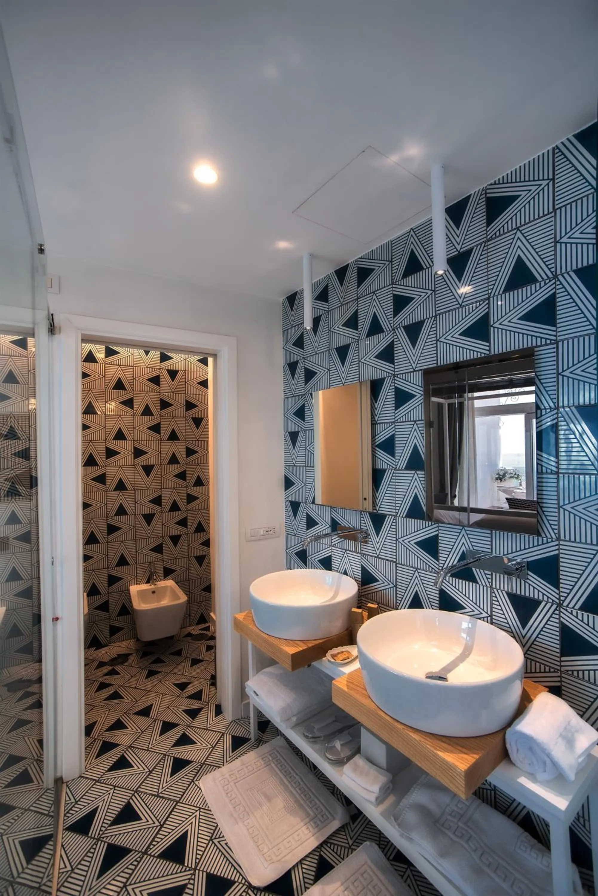 Bathroom in Hotel Montemare