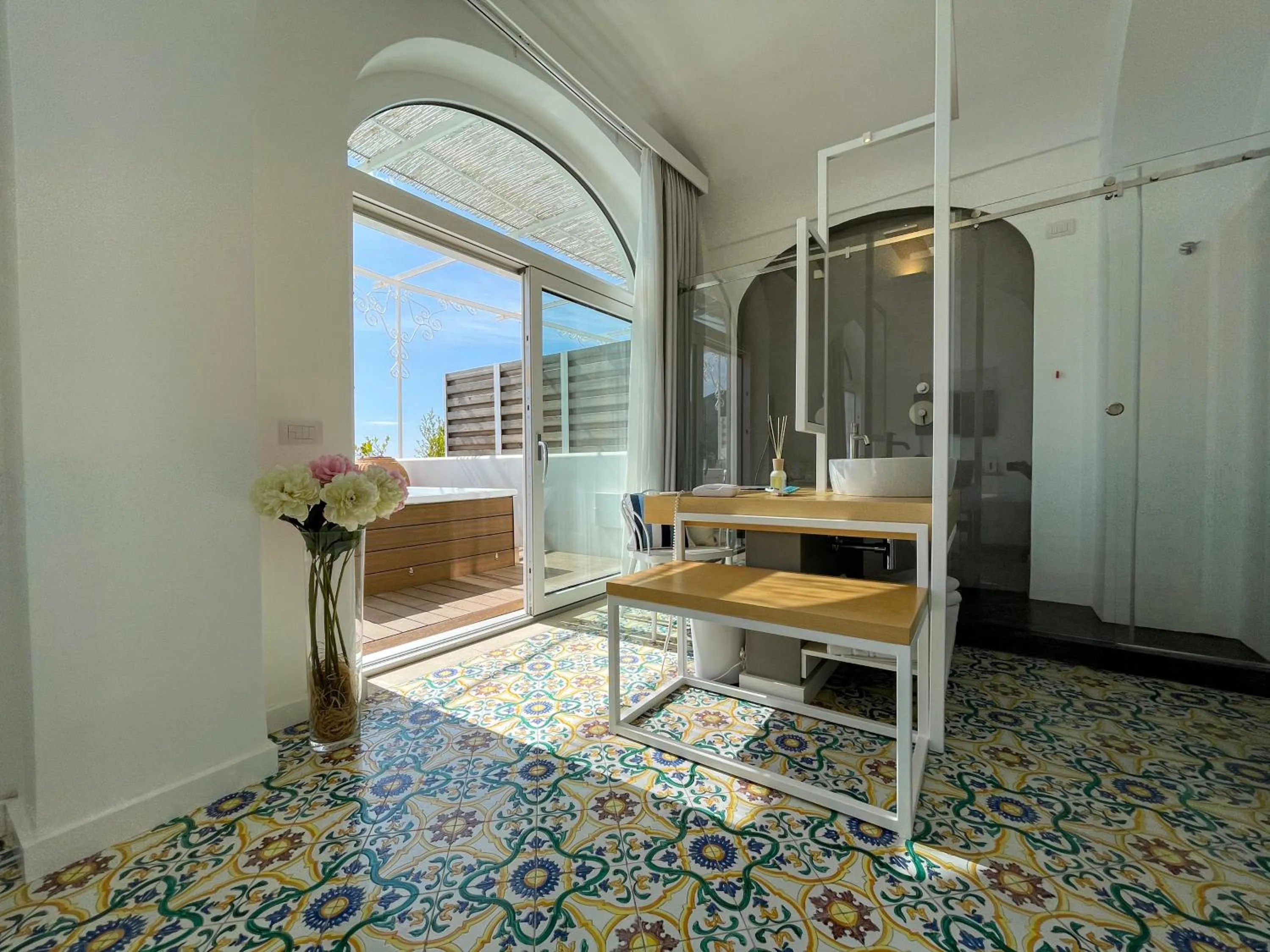 Bathroom in Hotel Montemare
