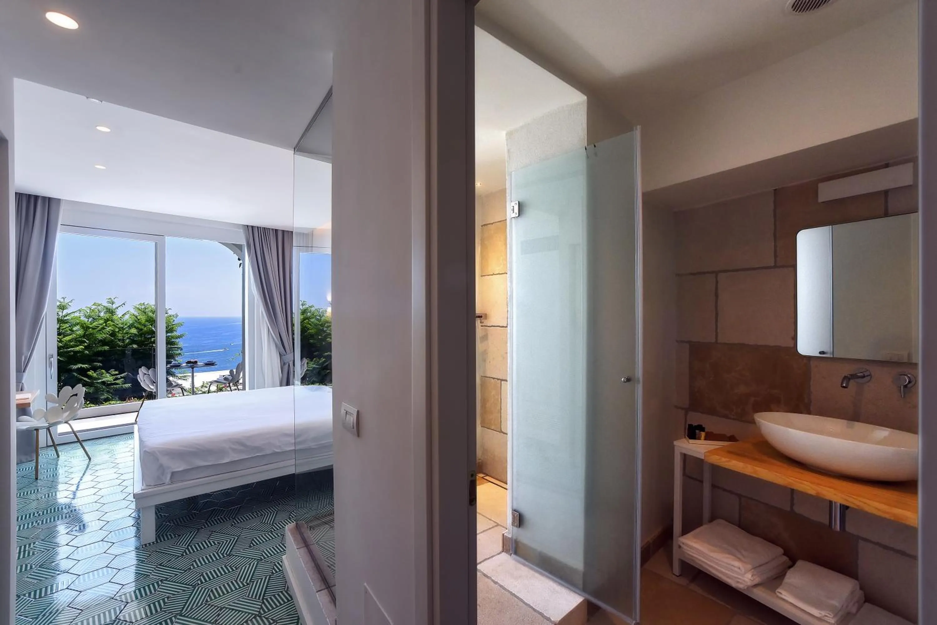 Bed in Hotel Montemare