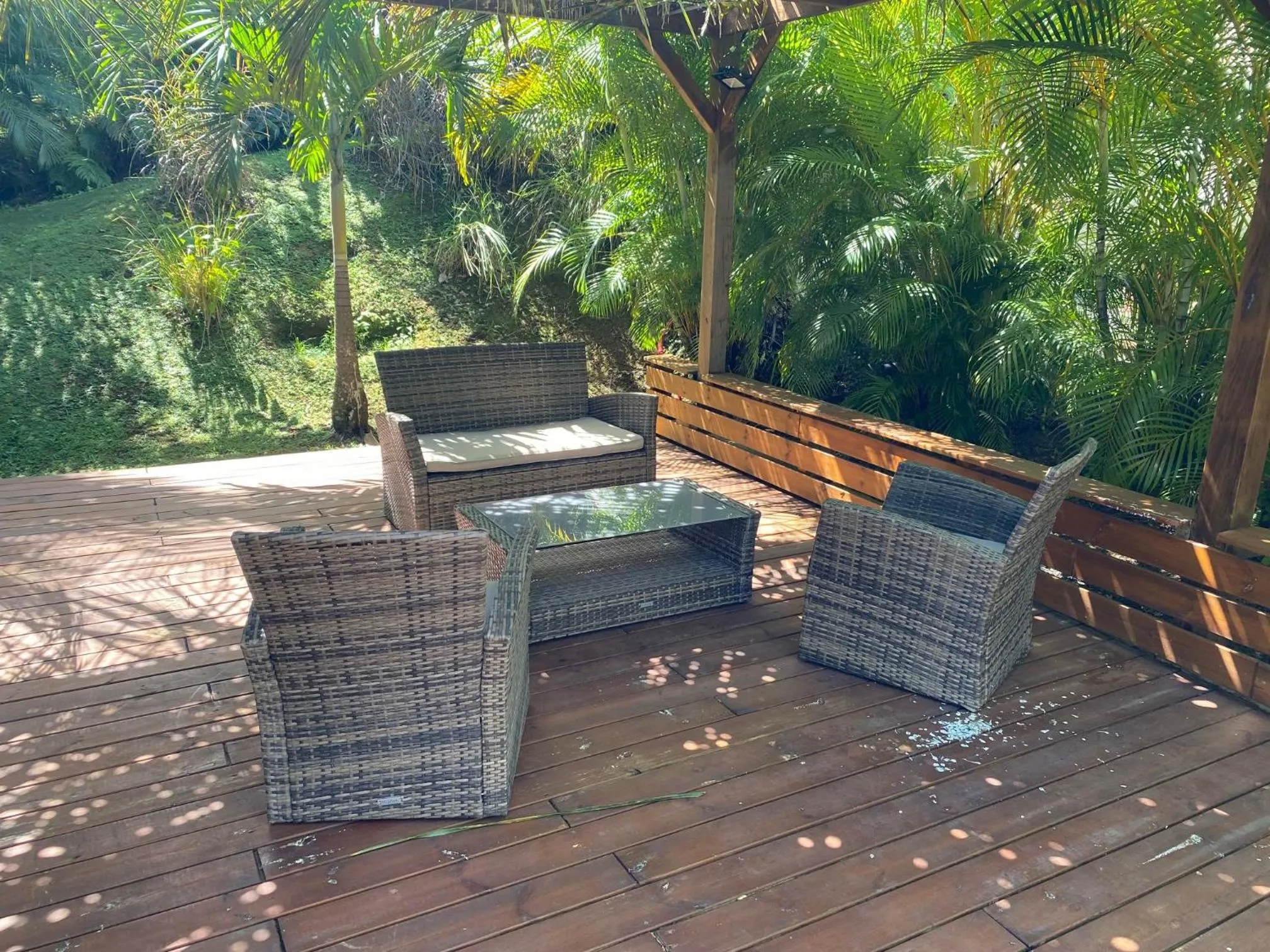 Patio in Villa Écrin de Nature