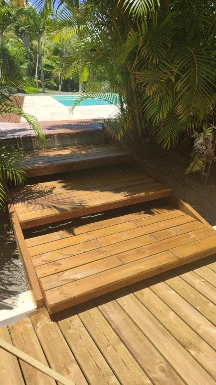 Garden in Villa Écrin de Nature