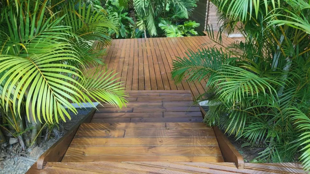 Garden in Villa Écrin de Nature