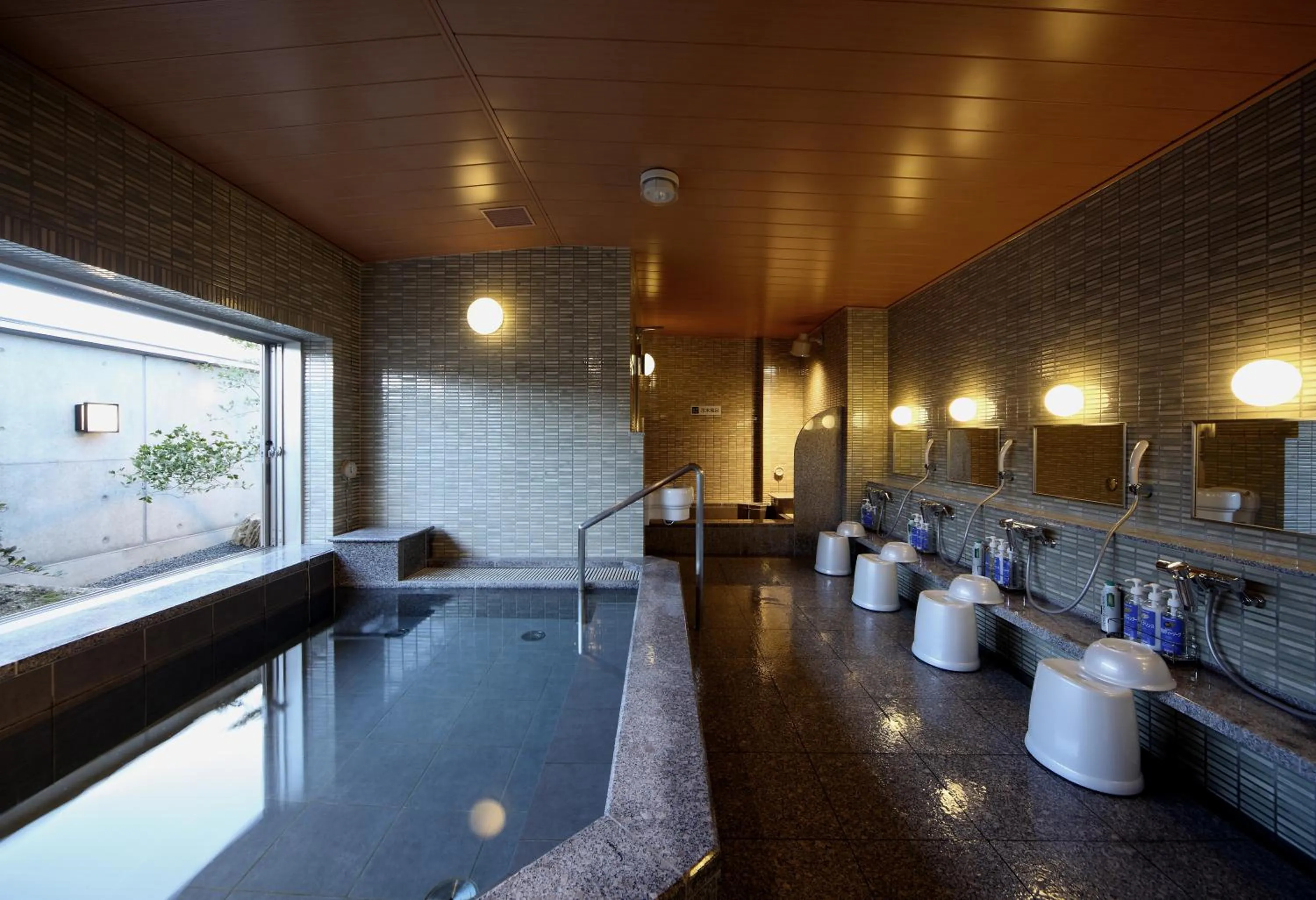 Bathroom in Tsuruga Manten Hotel Ekimae