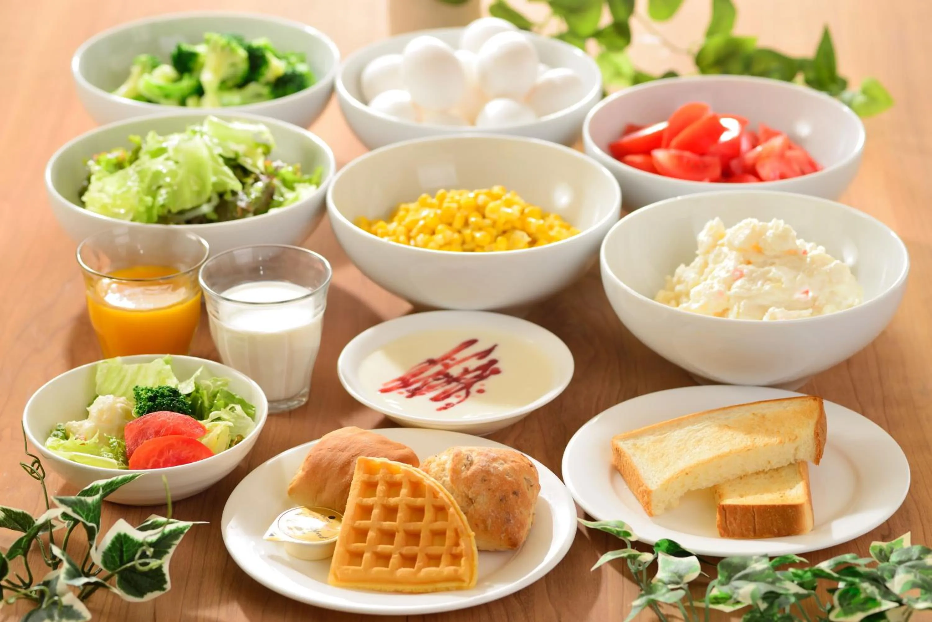 Breakfast in Tsuruga Manten Hotel Ekimae