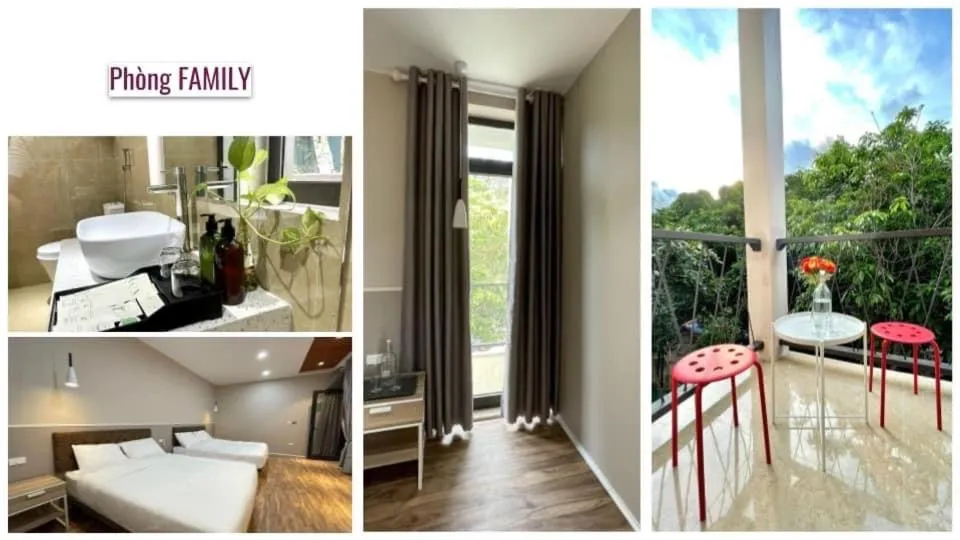 Bed in PHOENIX MINH CHÂU HOTEL