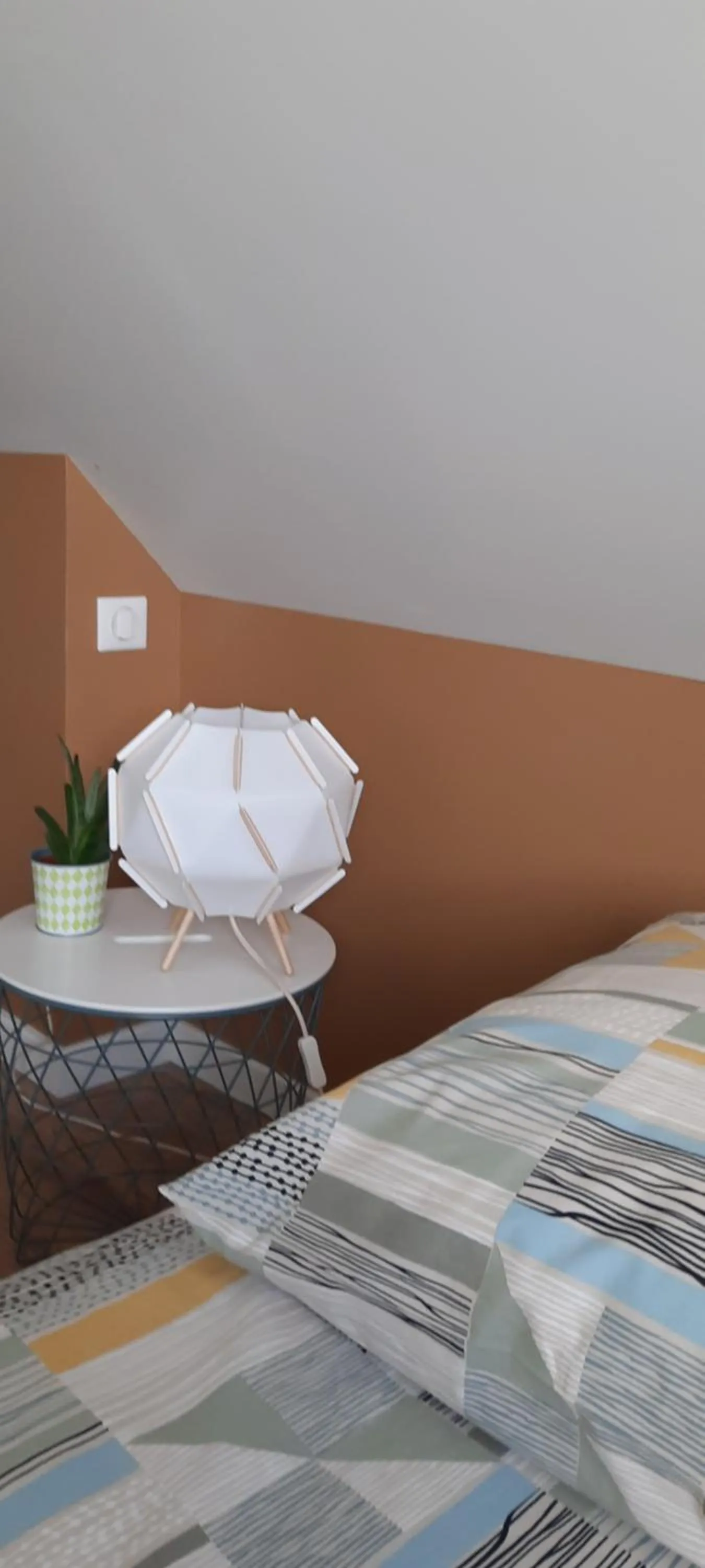 Bed in L'escale des caboteurs chambre d'hôte