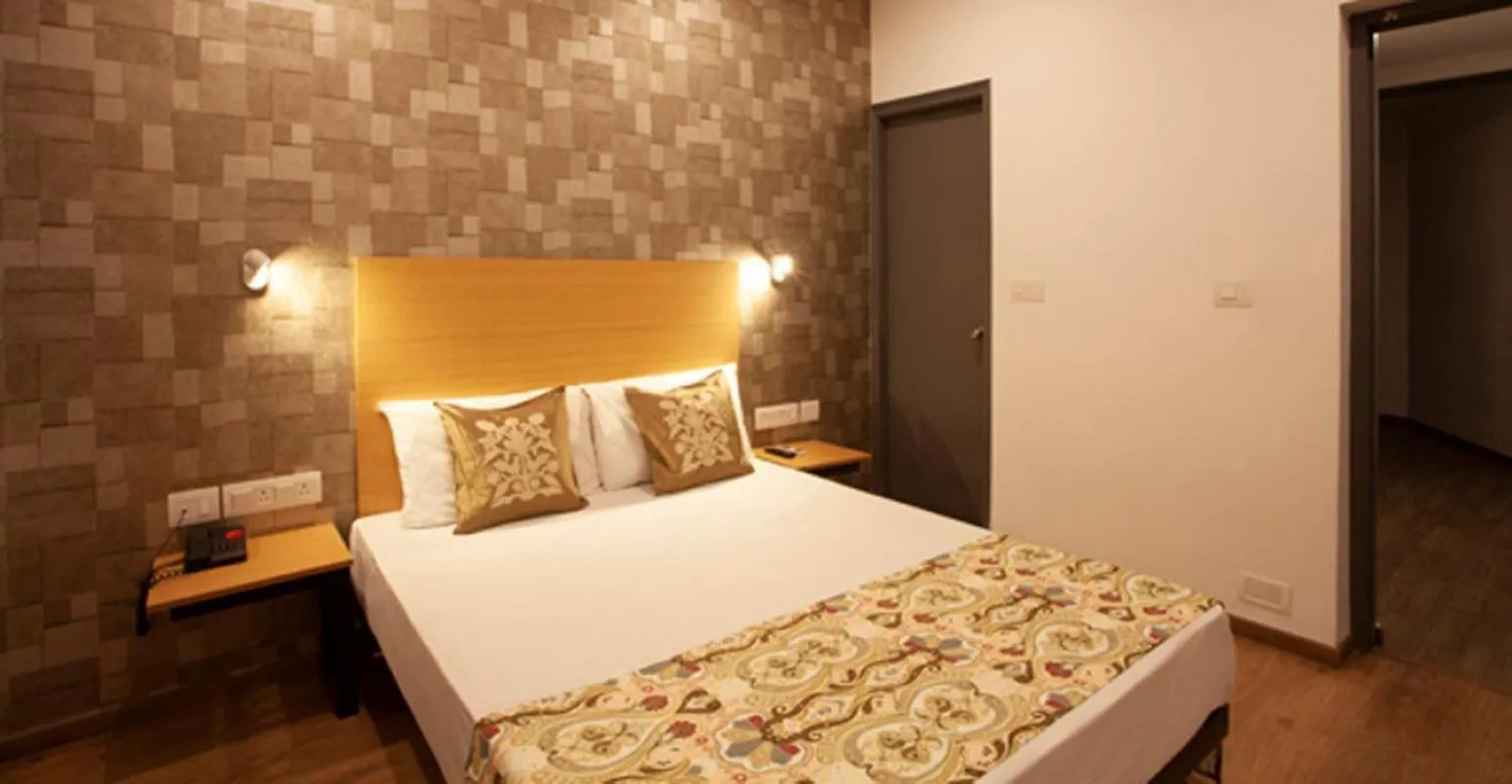 Bed in Hotel Panchvati Comforts
