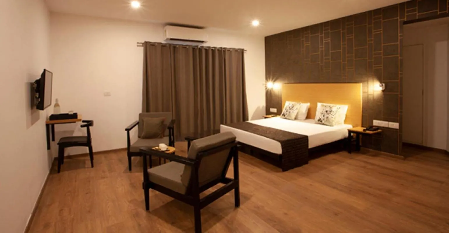 Bed in Hotel Panchvati Comforts