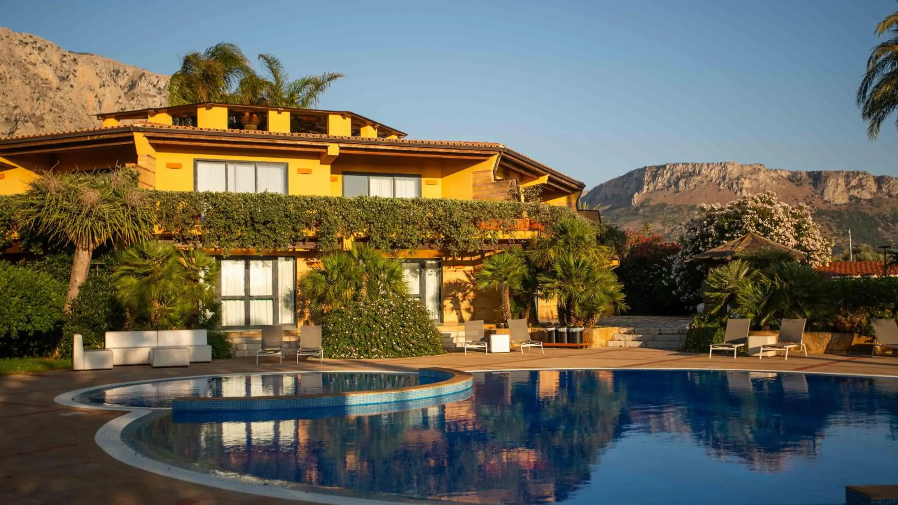 Swimming pool in Magaggiari Hotel Resort Swimming pool in Magaggiari Hotel Resort