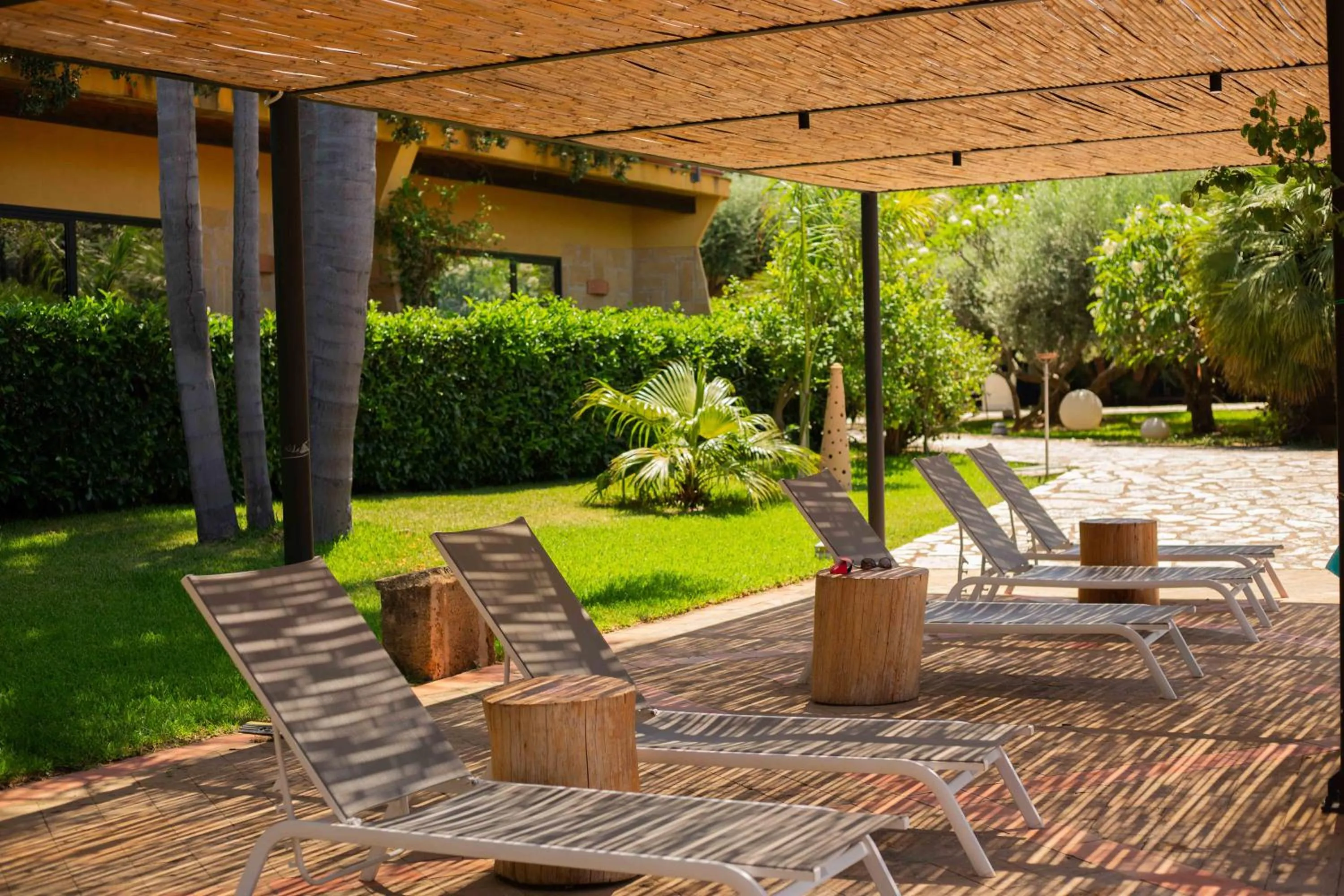 Swimming pool in Magaggiari Hotel Resort