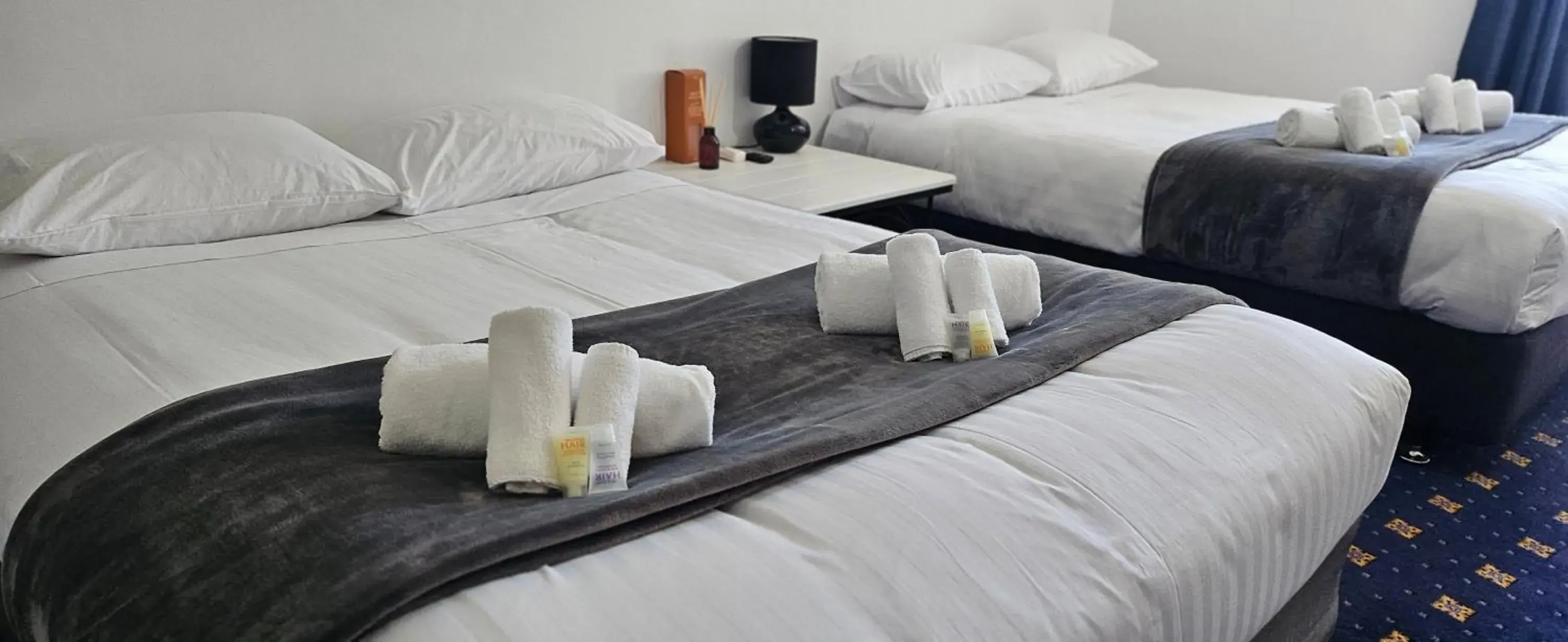 Bed in The Wharf Hotel Bed in The Wharf Hotel