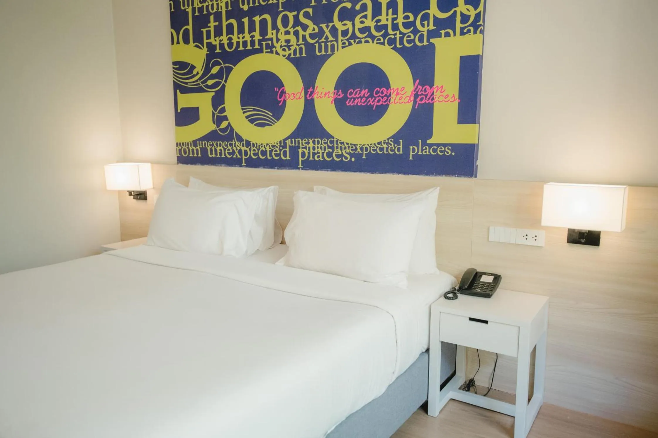 Bed in The Park Hotel