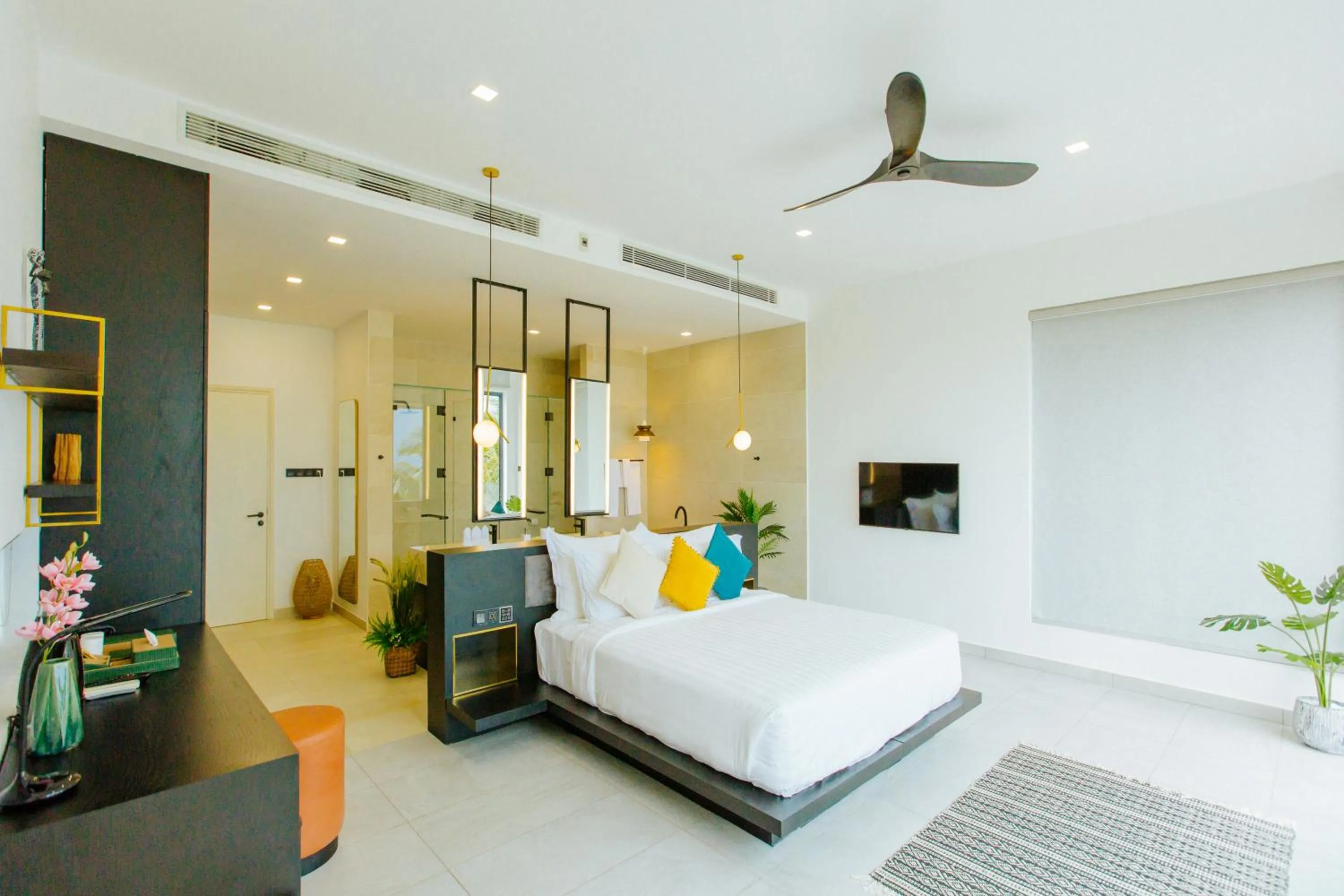 Bed in Perolas Villas Resort - Ke Ga Bay