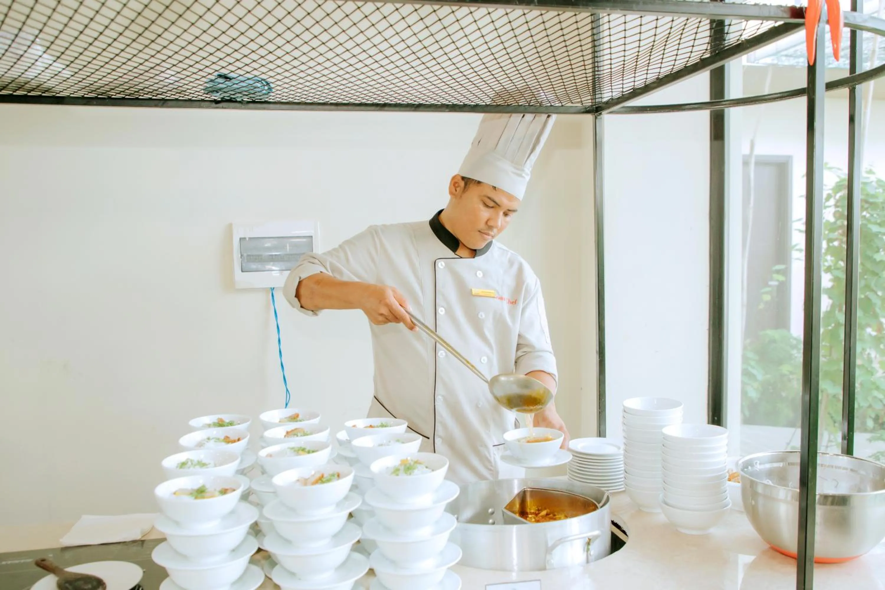 Food in Perolas Villas Resort - Ke Ga Bay