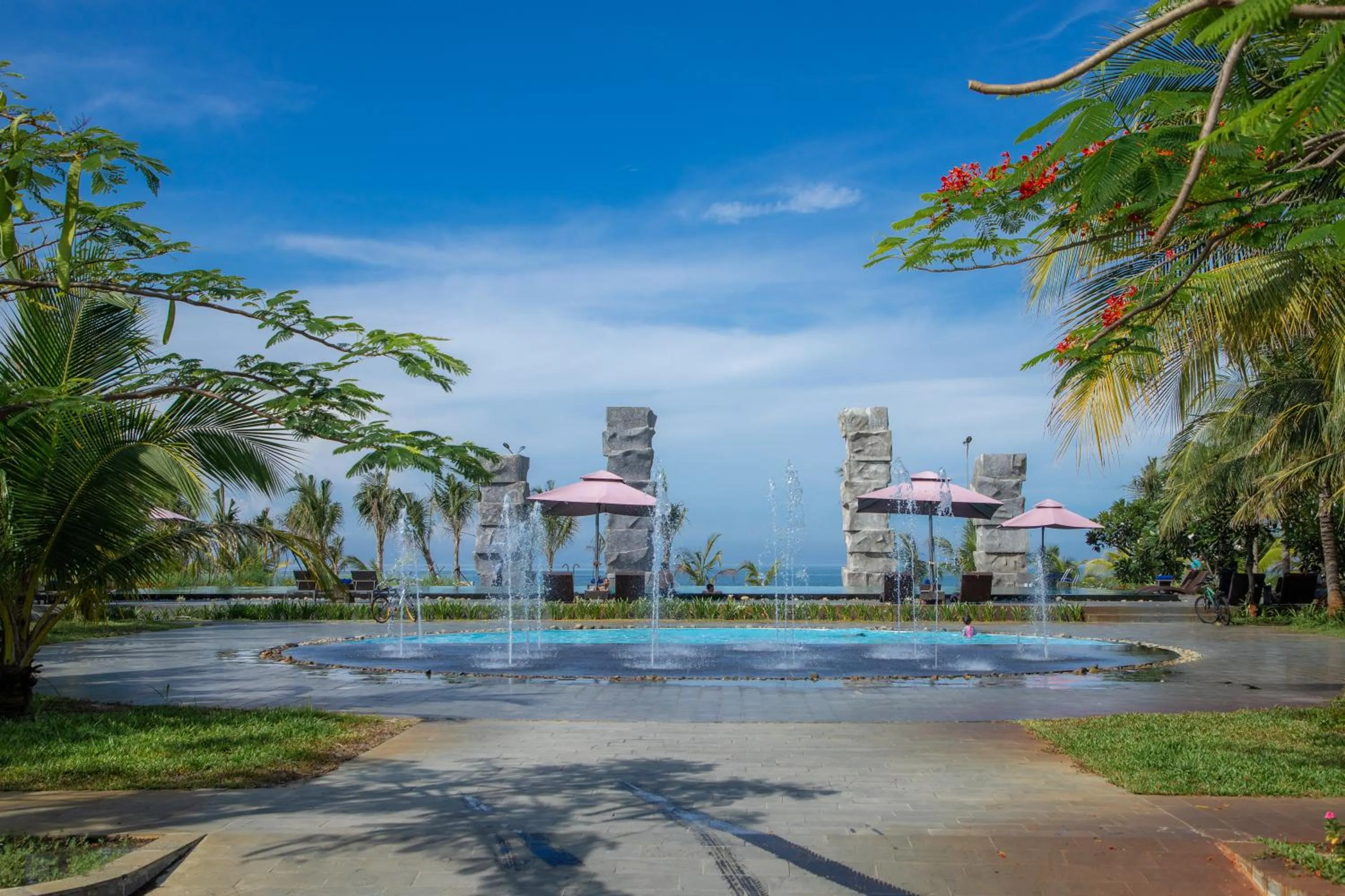 Pool view in Perolas Villas Resort - Ke Ga Bay