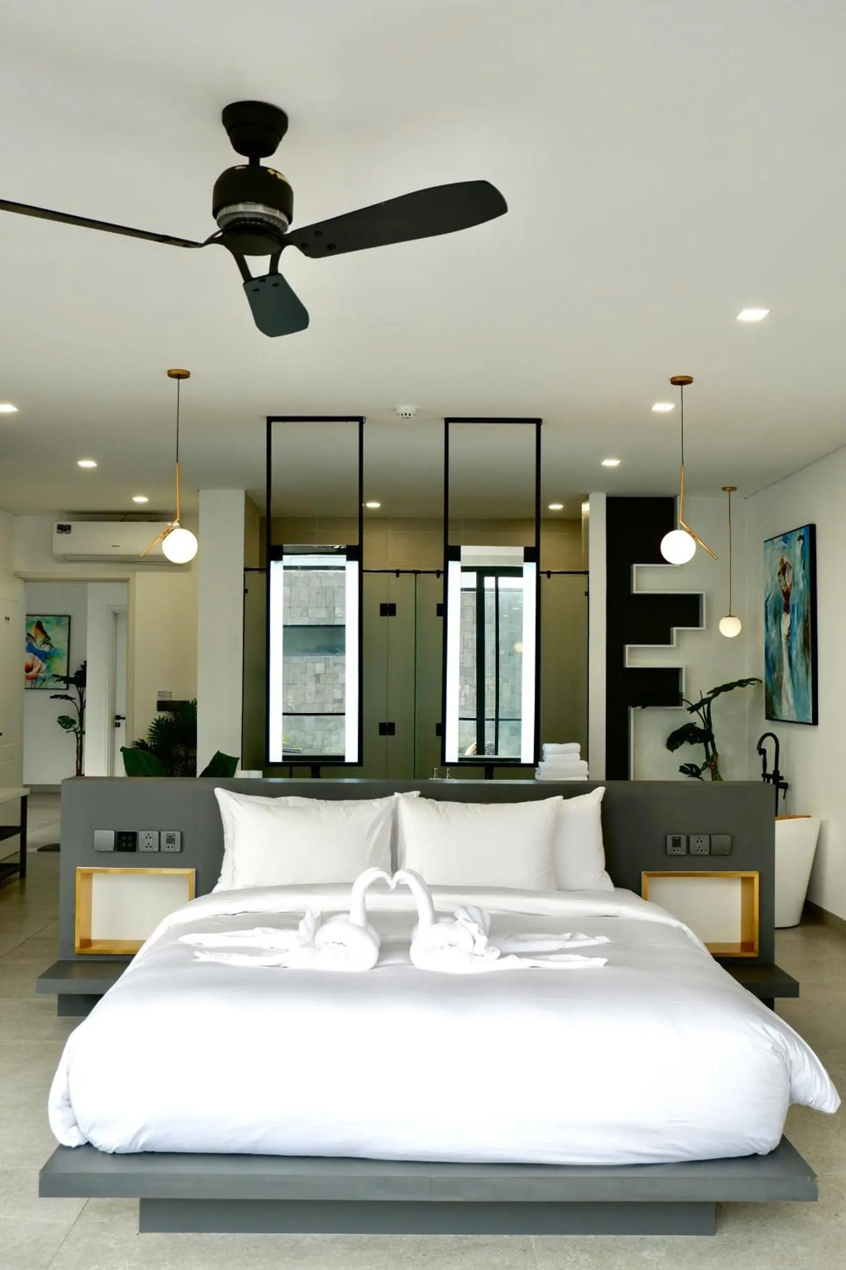 Bed in Perolas Villas Resort - Ke Ga Bay