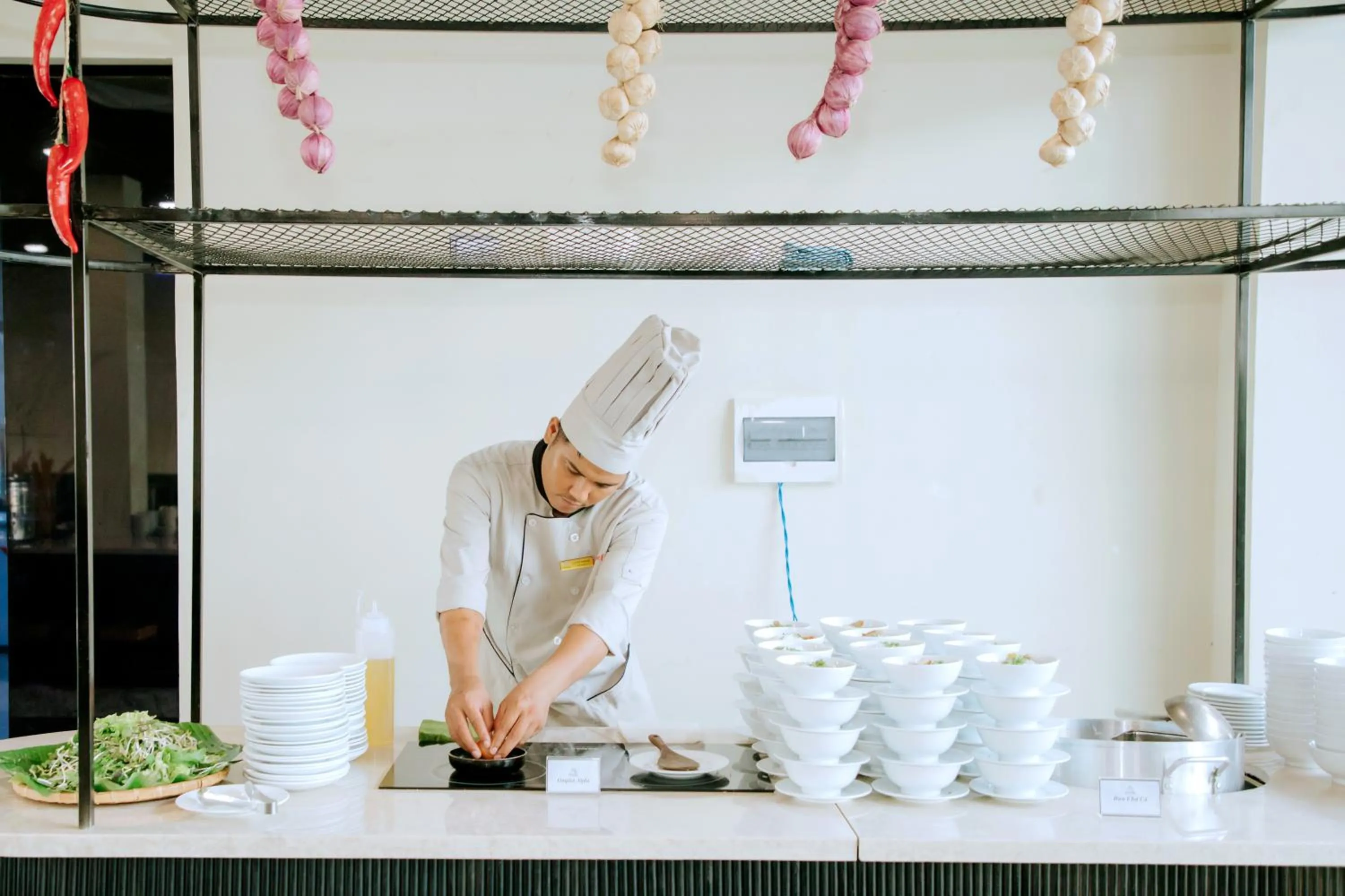 Food in Perolas Villas Resort - Ke Ga Bay