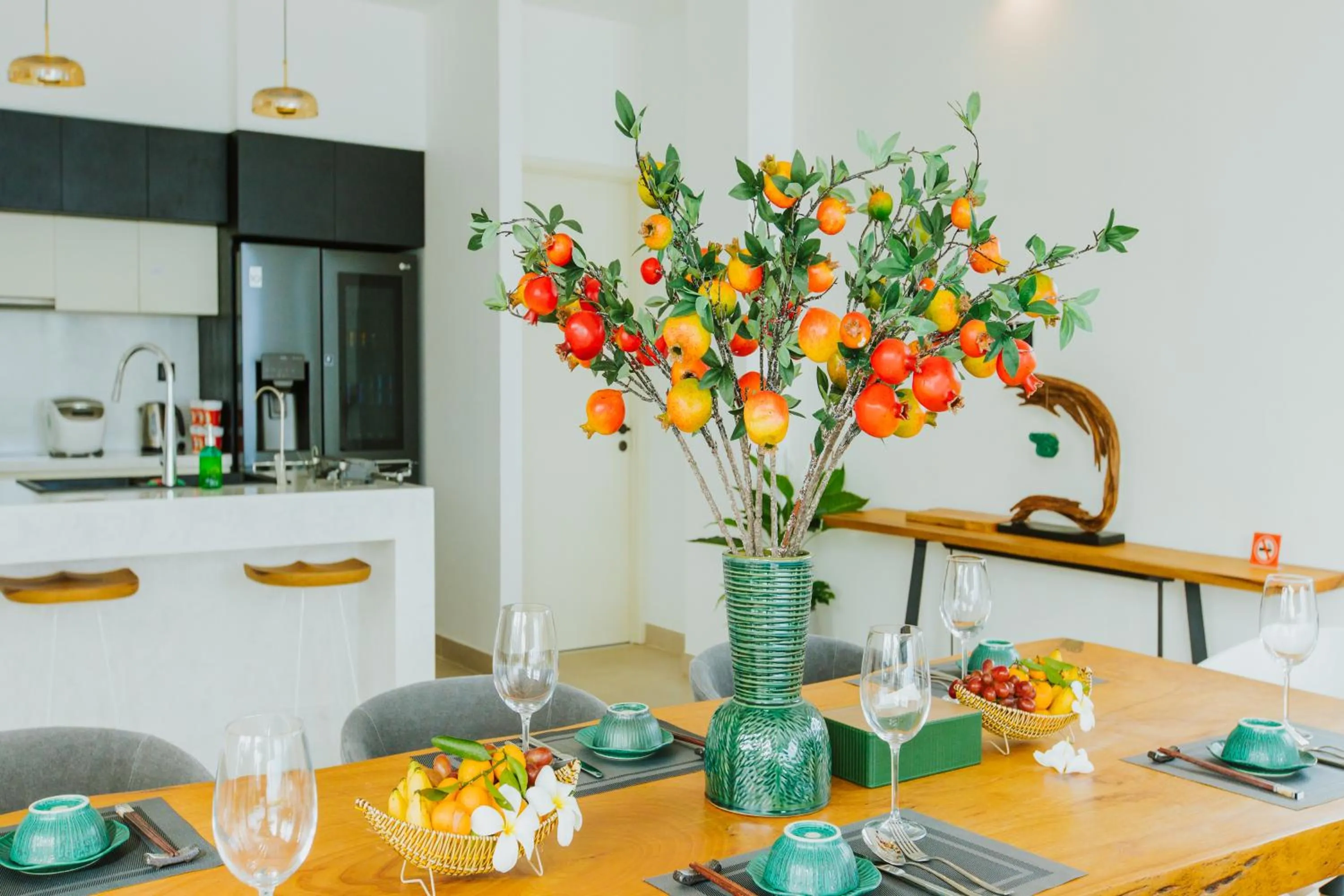 Dining area in Perolas Villas Resort - Ke Ga Bay