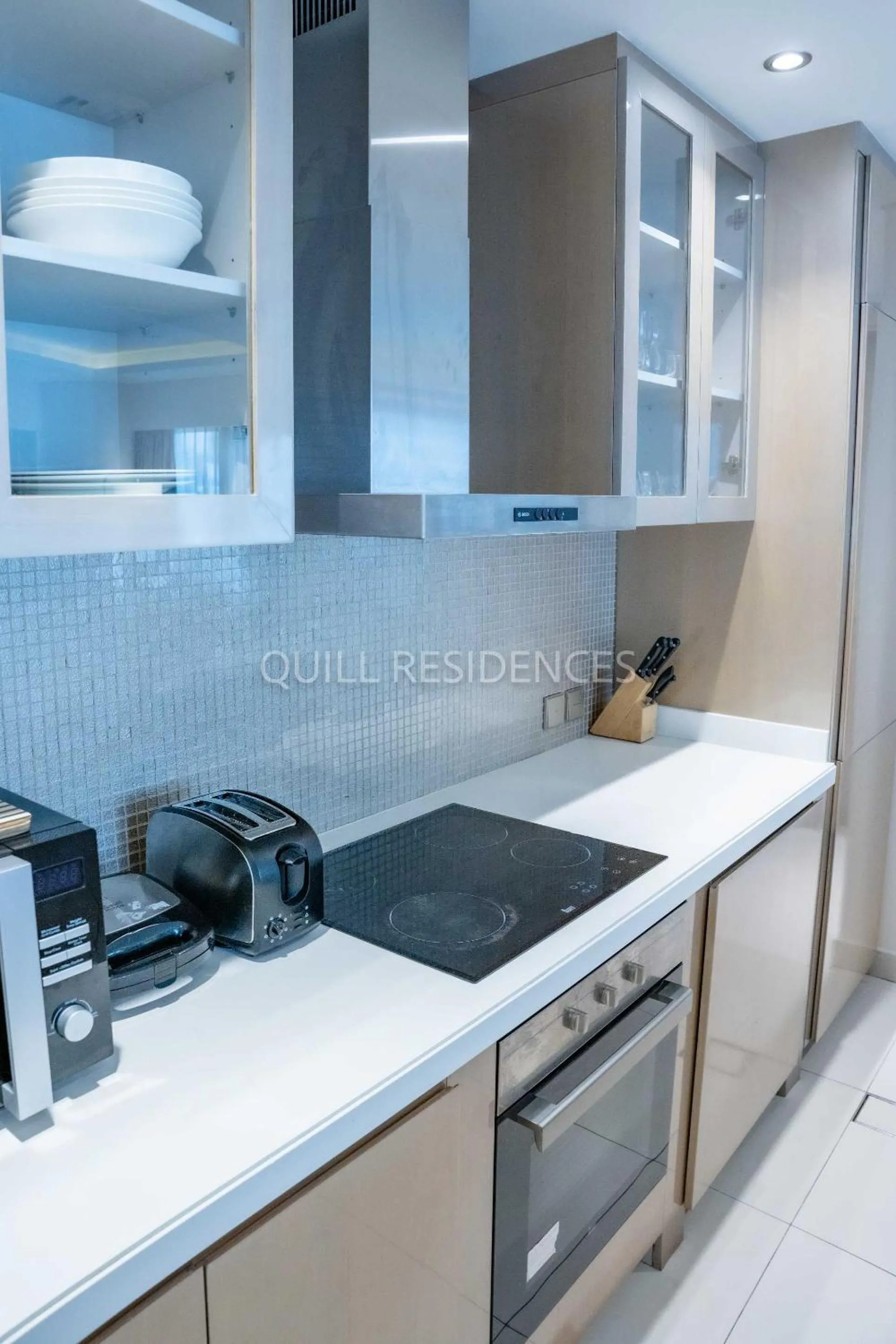 kitchen in Quill Residence at Paramount Towers 3 BR Creek View