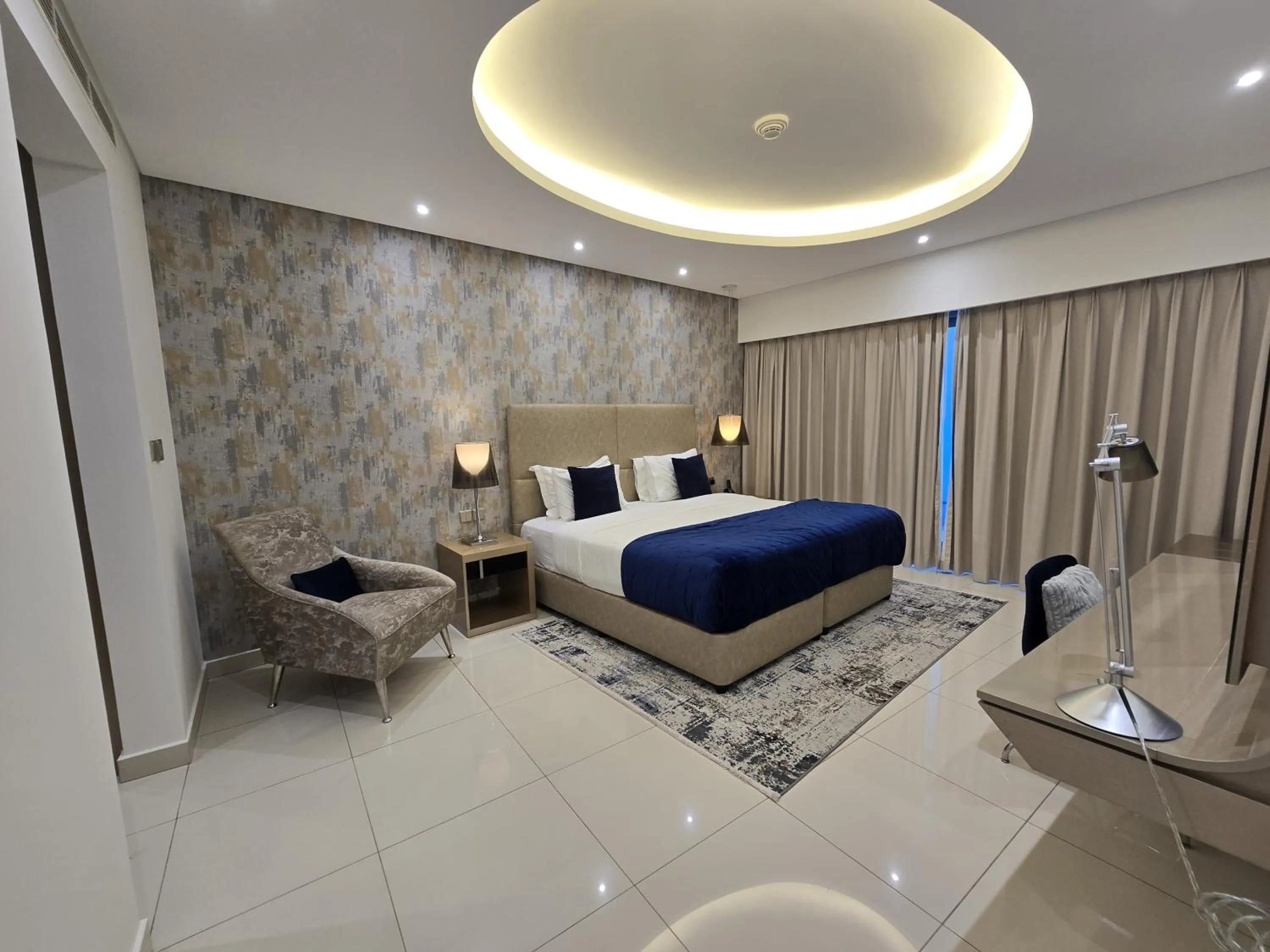 Bedroom, Bed in Quill Residence at Paramount Towers 3 BR Creek View