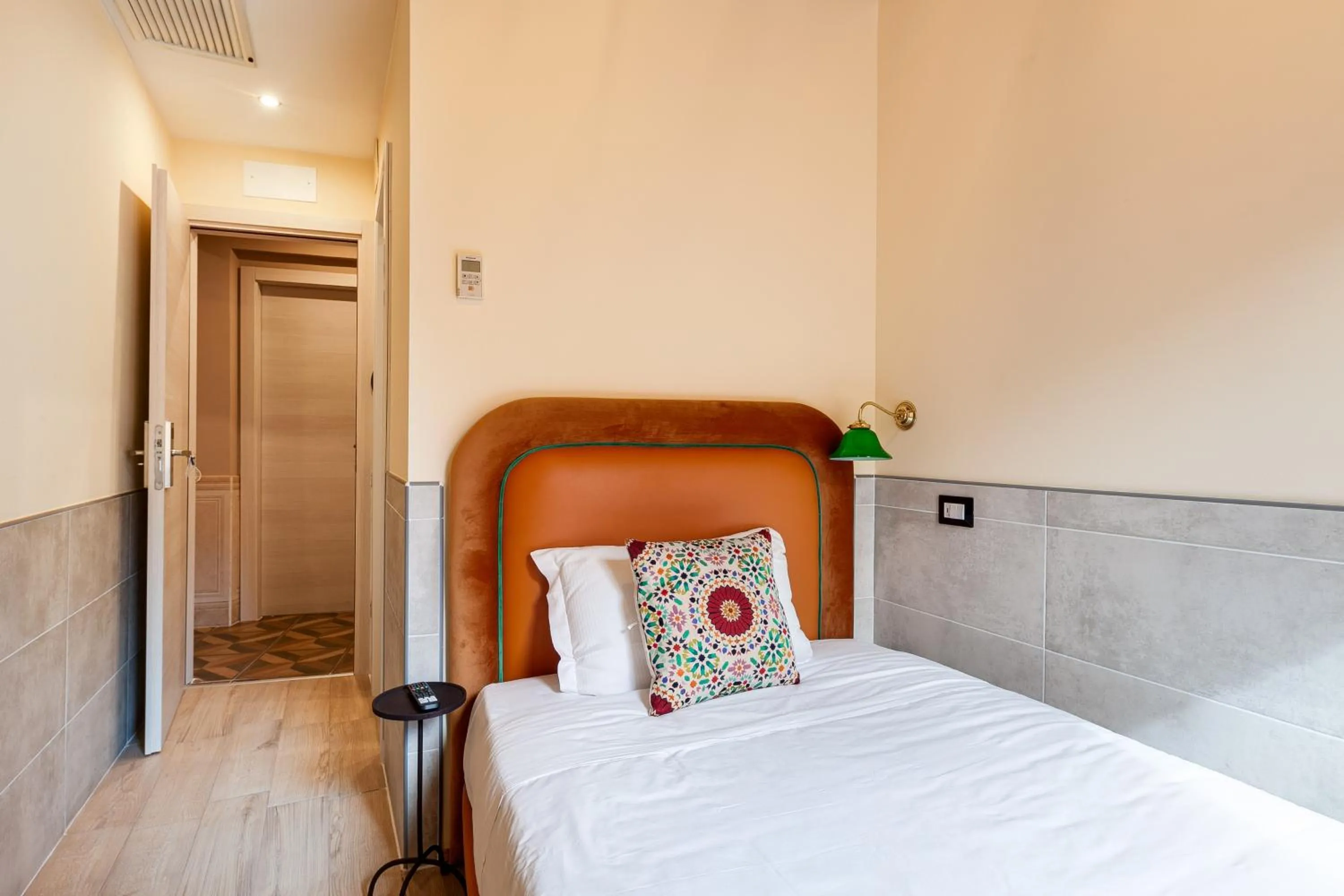 Bedroom, Bed in Habitat Monti