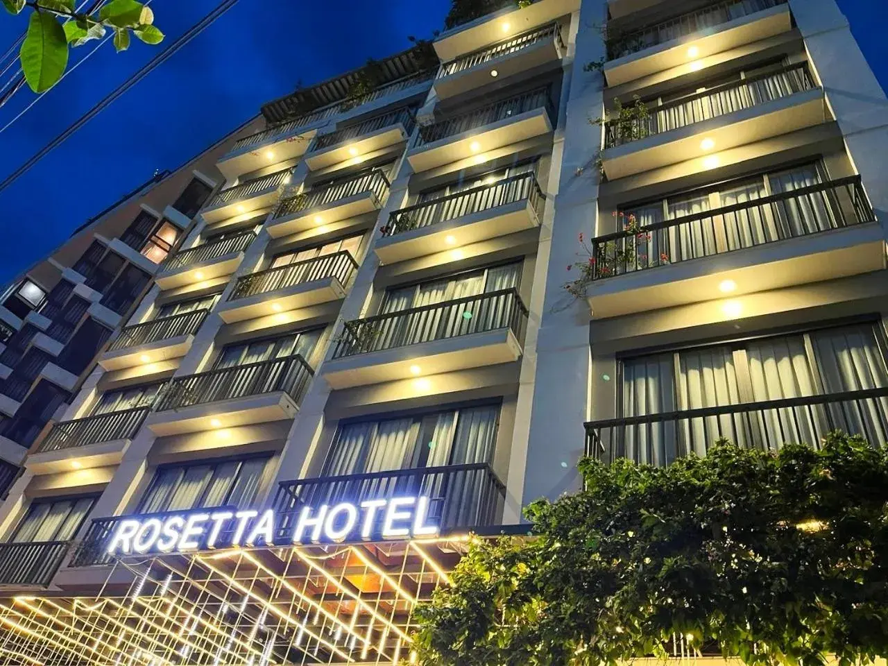 Property building in Rosetta Hotel Phu Quoc Property building in Rosetta Hotel Phu Quoc