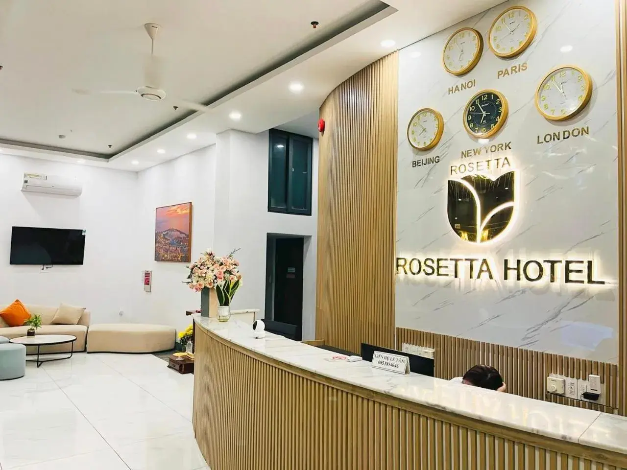Lobby or reception in Rosetta Hotel Phu Quoc Lobby or reception in Rosetta Hotel Phu Quoc