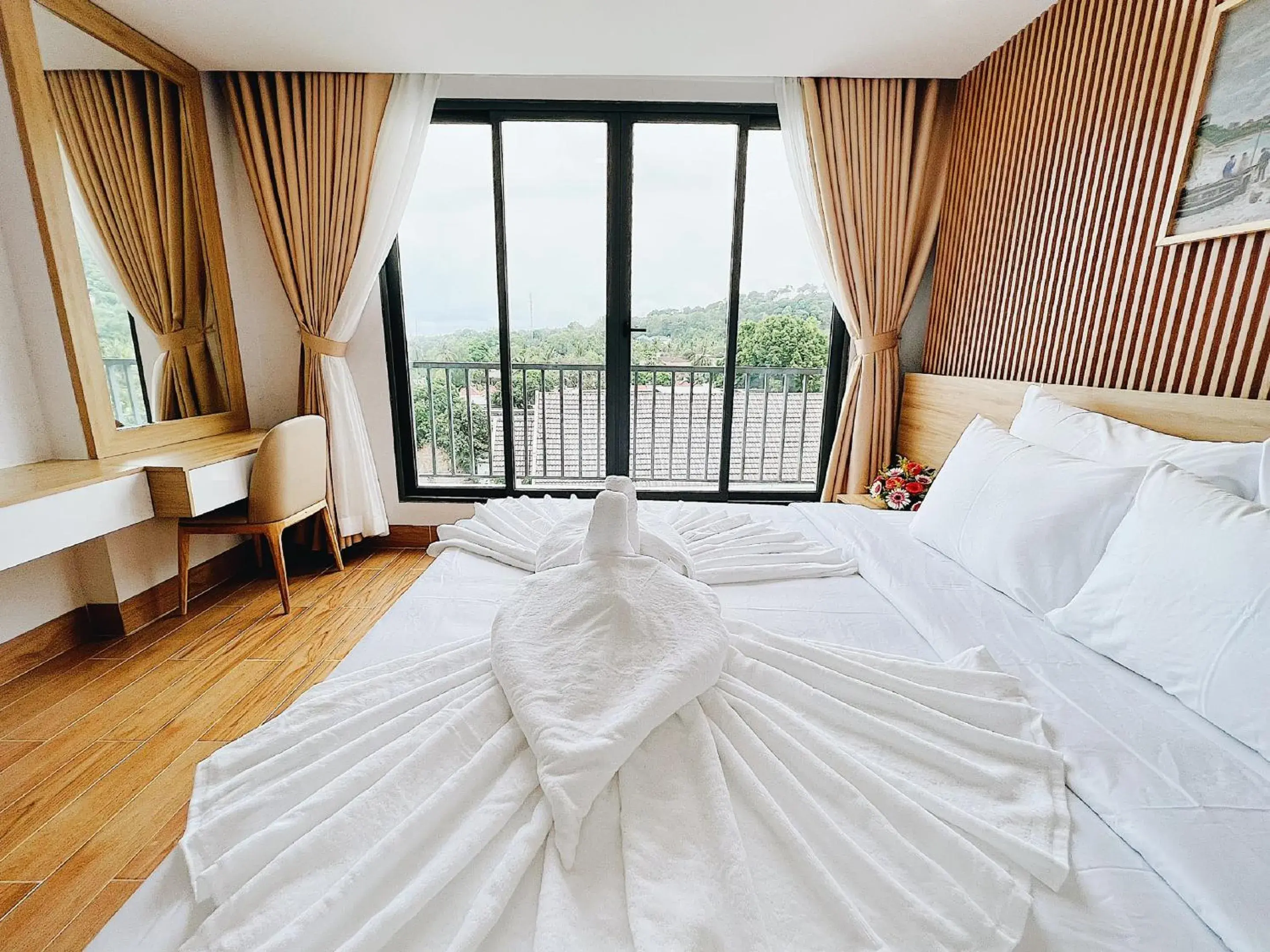 Bed in Rosetta Hotel Phu Quoc Bed in Rosetta Hotel Phu Quoc