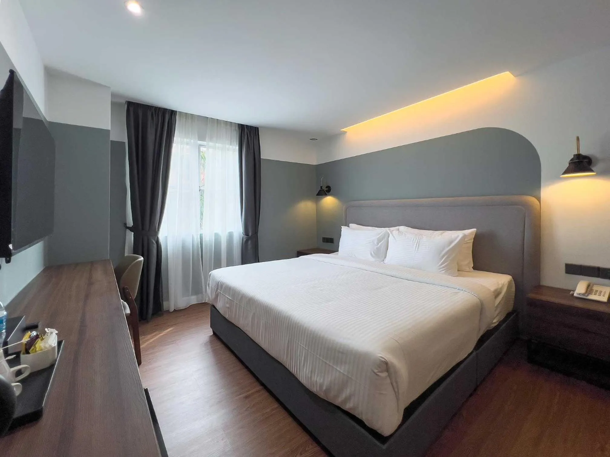 Bed in Hotel Seri Costa