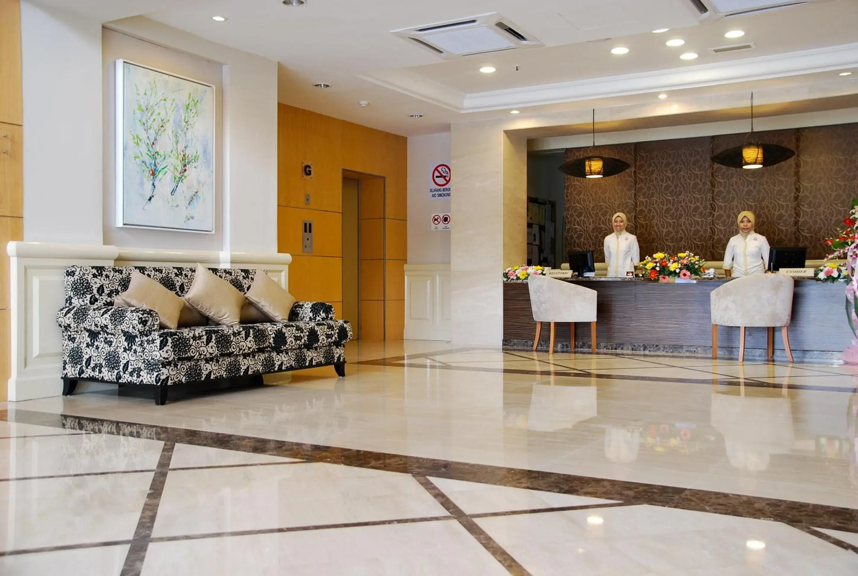 Lobby or reception in Hotel Seri Costa Lobby or reception in Hotel Seri Costa