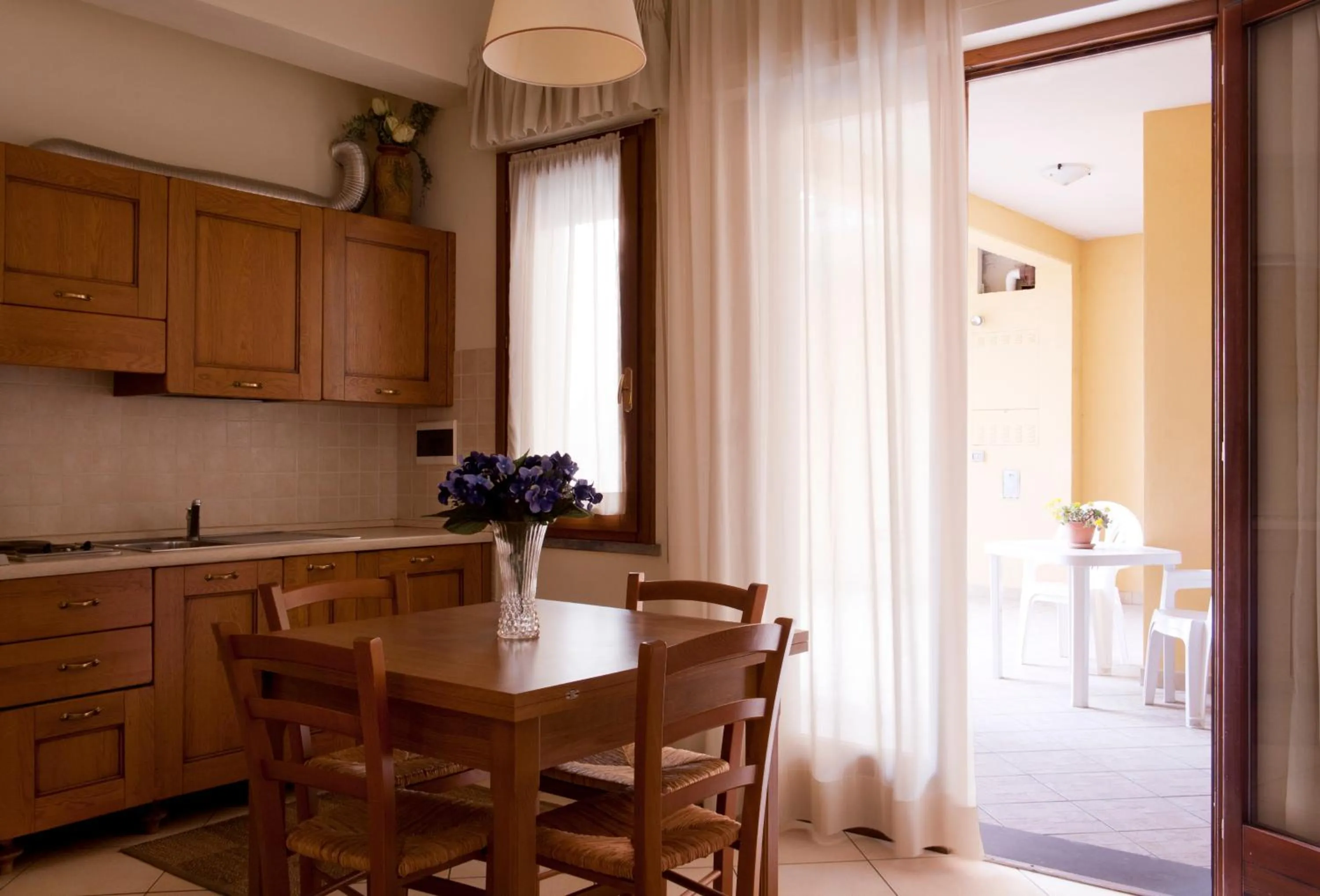 Dining area in Residence Montefiore