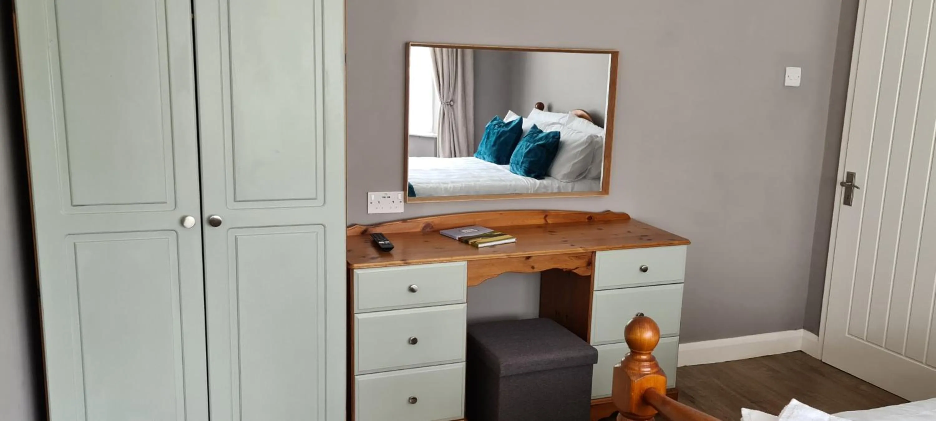 wardrobe in The Golf Studio Woodhall Spa