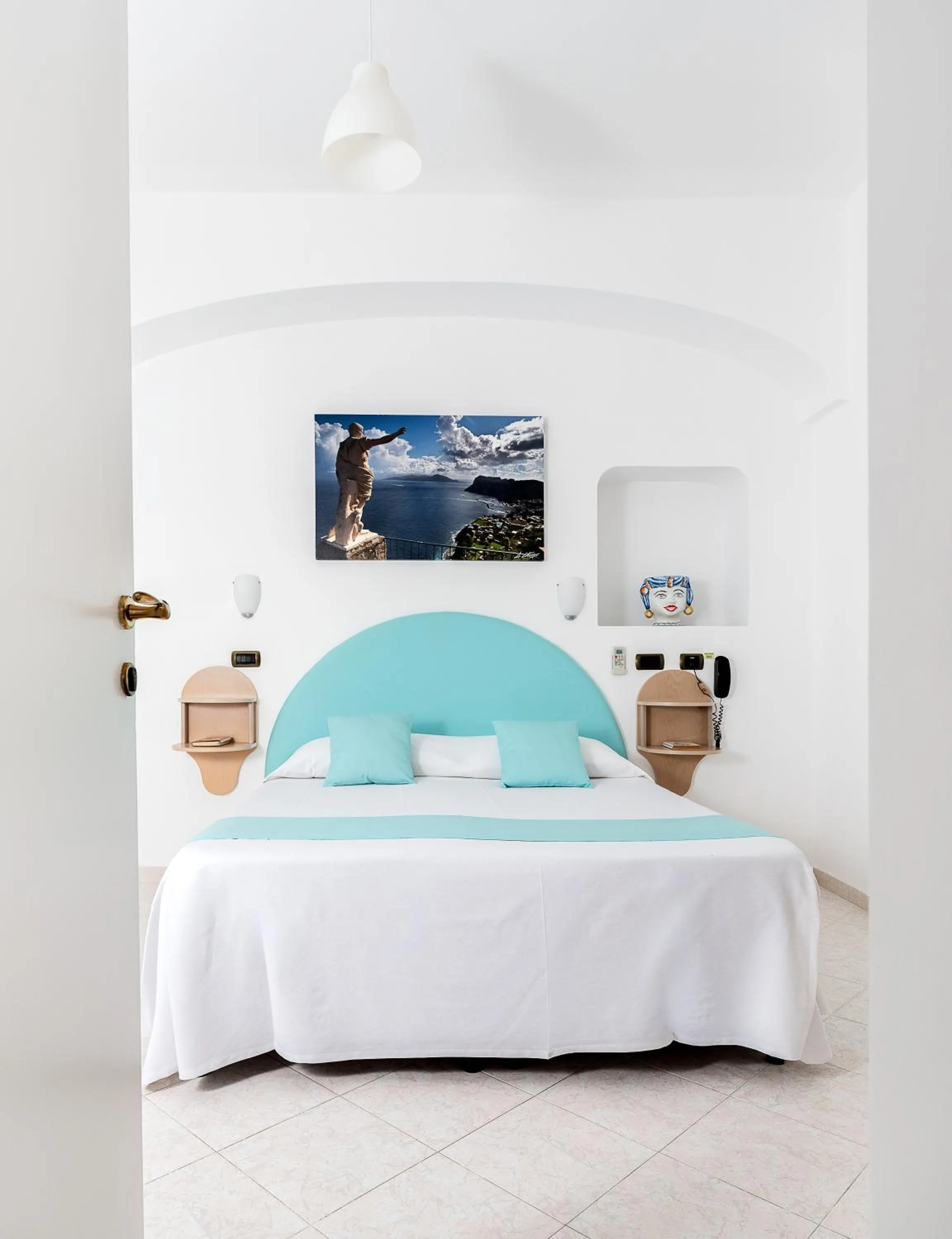 Bed in Hotel Carmencita