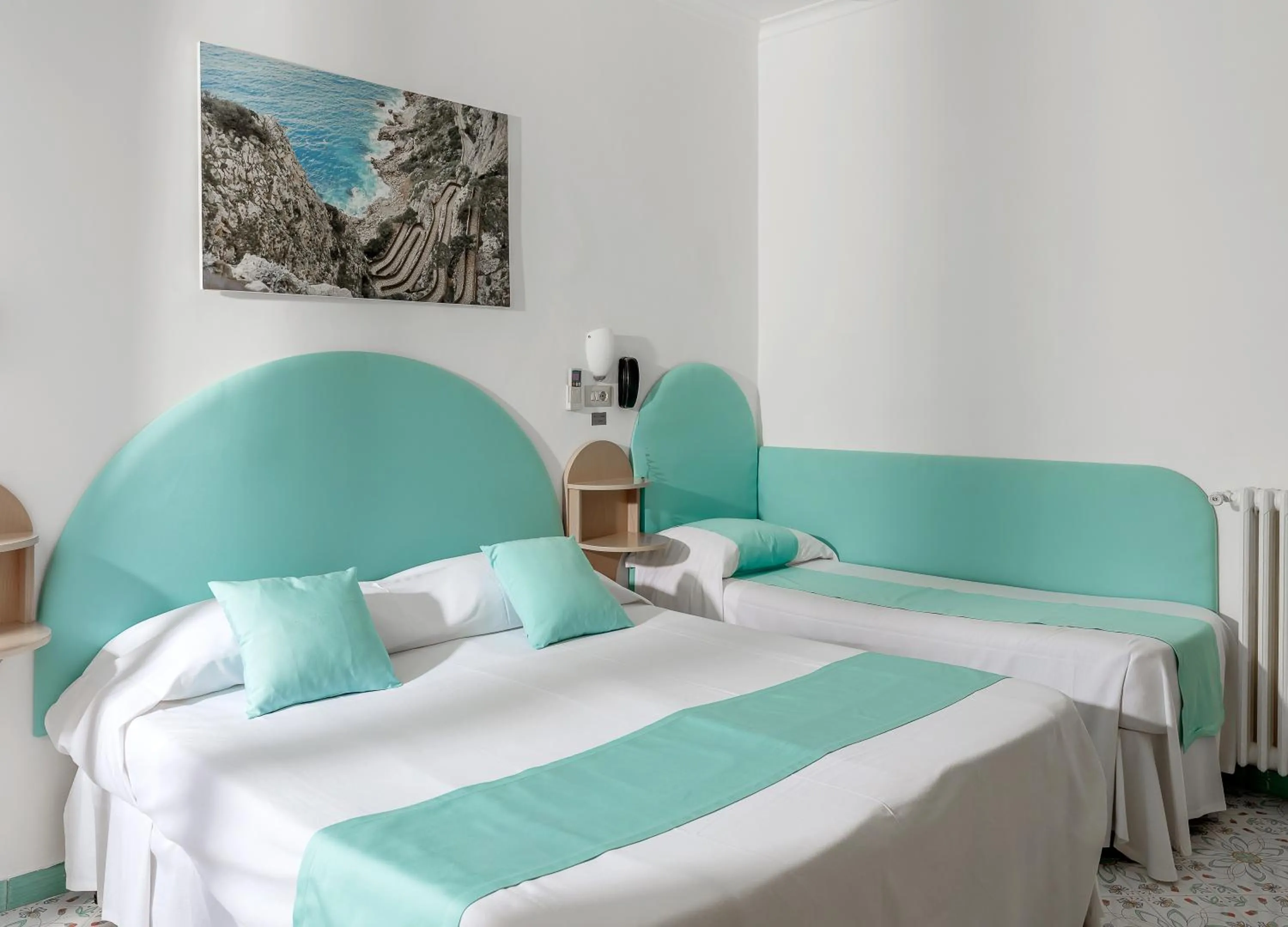 Bed in Hotel Carmencita